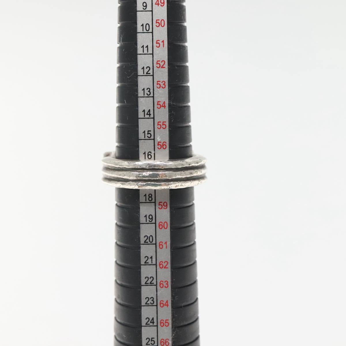 Chrome Hearts Waxed punk Ring Ag925 Silver Auth 134928M