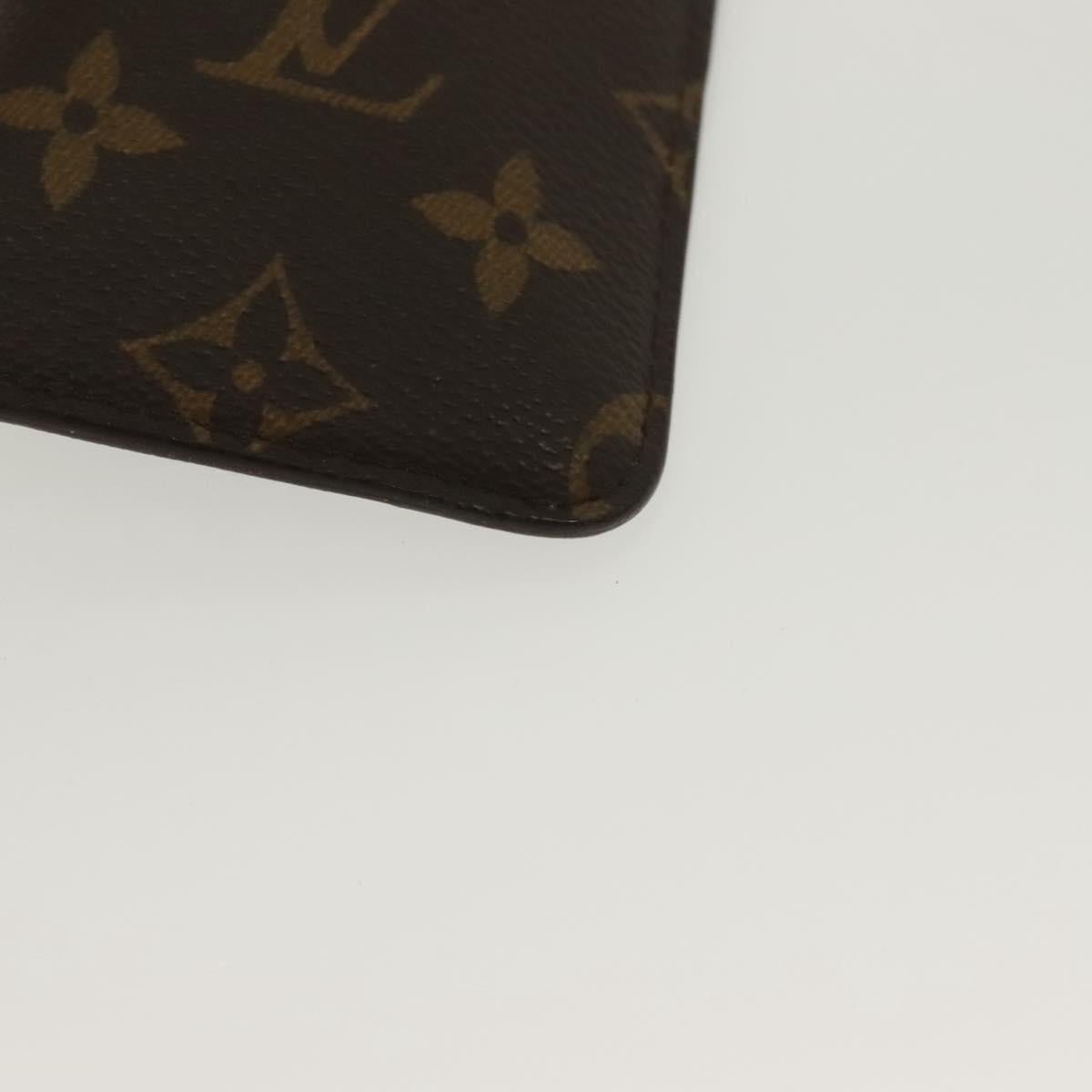 LOUIS VUITTON Monogram Etui Lunette MM Glasses Case M66544 LV Auth 134936