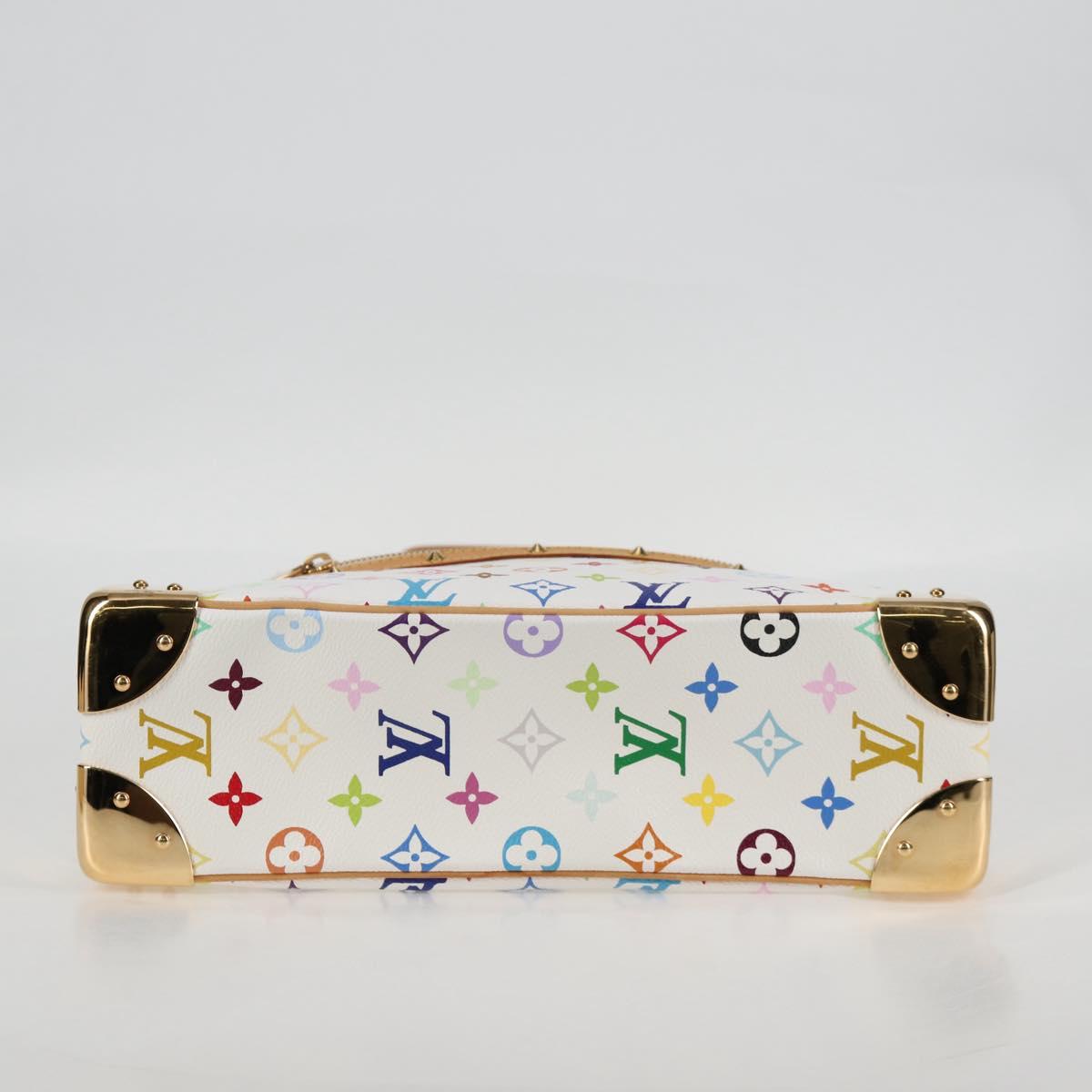 LOUIS VUITTON Monogram Multicolor Boulogne Bag White M92660 Auth 134950SAV