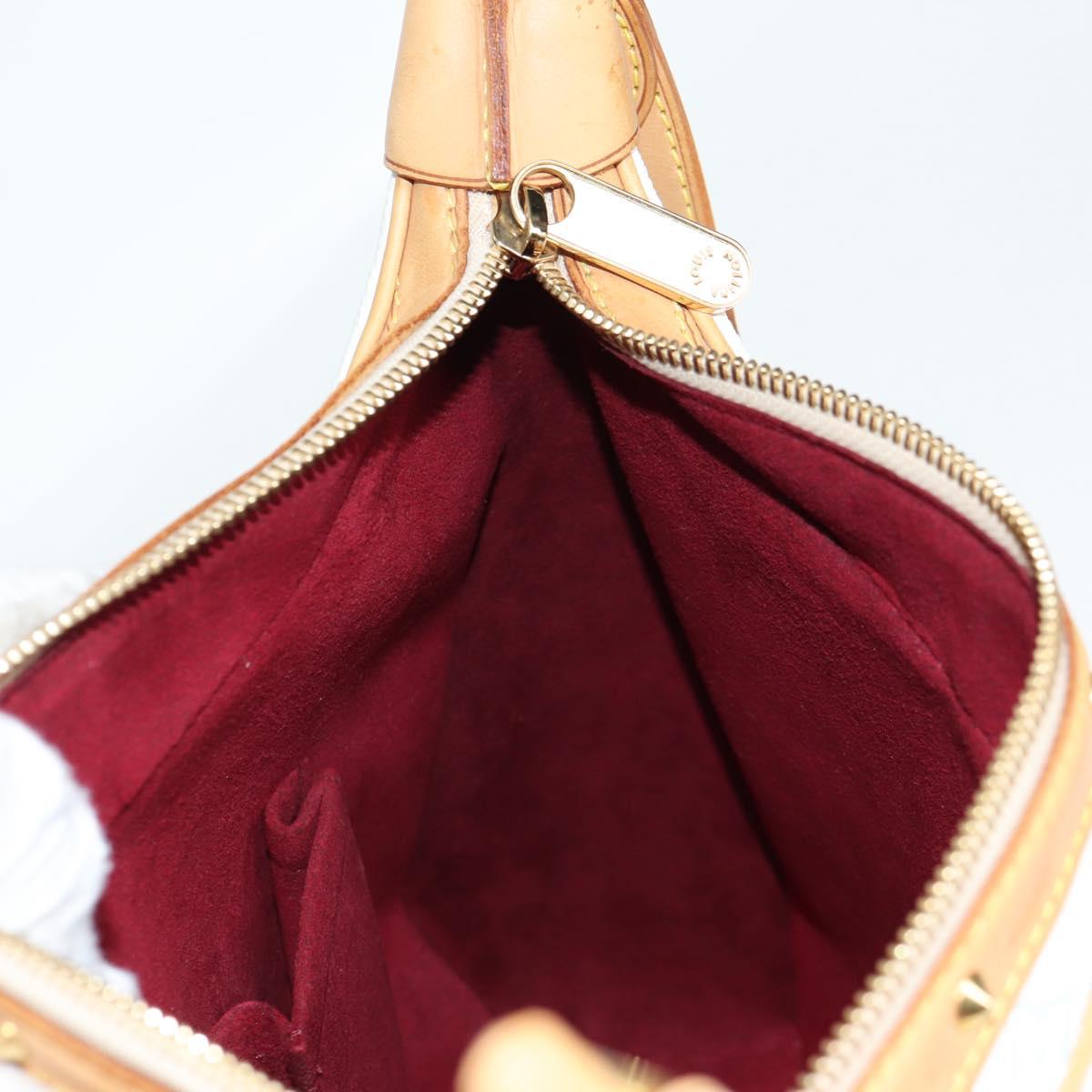 LOUIS VUITTON Monogram Multicolor Boulogne Bag White M92660 Auth 134950SAV
