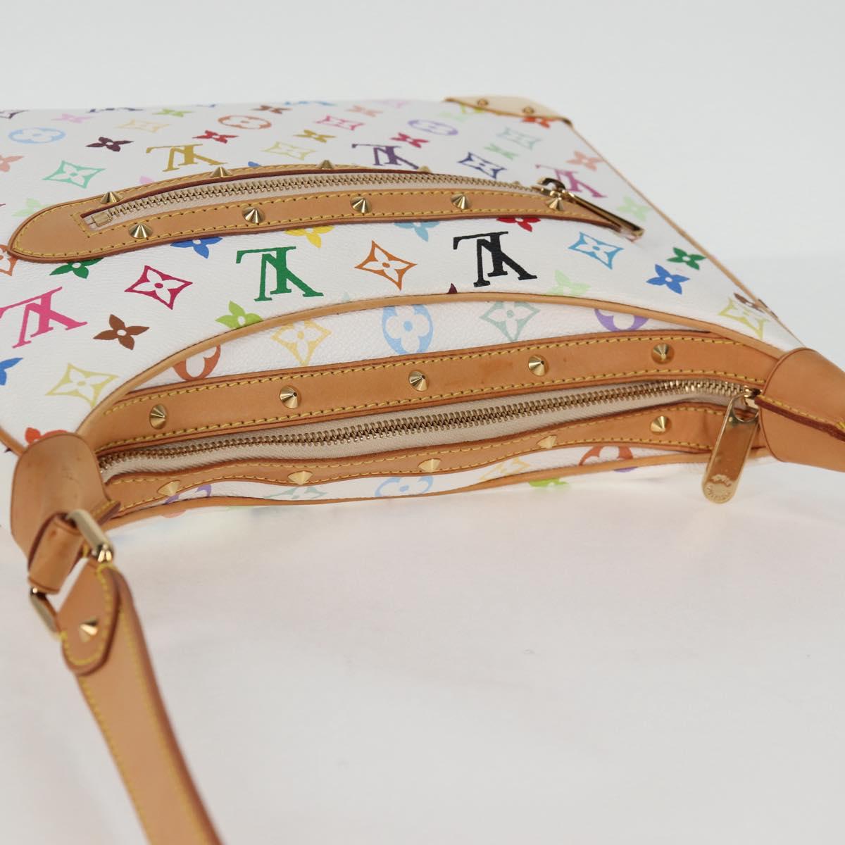 LOUIS VUITTON Monogram Multicolor Boulogne Bag White M92660 Auth 134950SAV