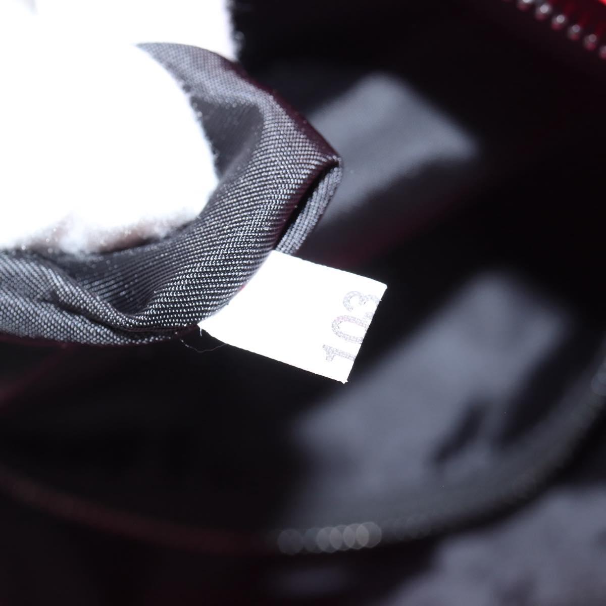 PRADA Chain Shoulder Bag Nylon Pink Silver Auth 134961M