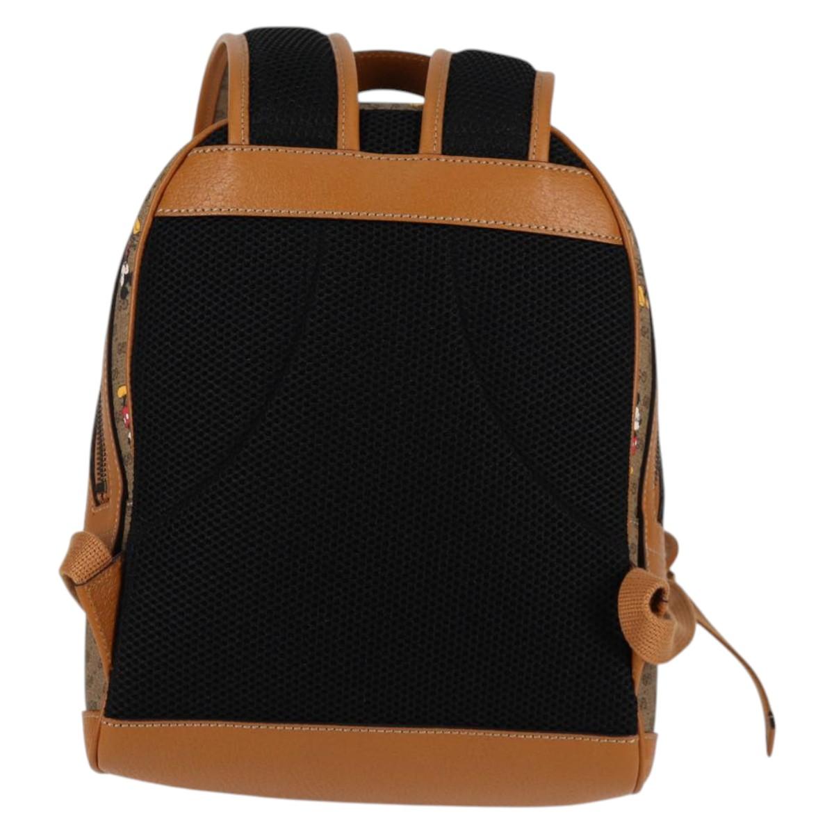 GUCCI Micro GG Supreme Disney Collaboration Backpack PVC 552884 Auth 134962M