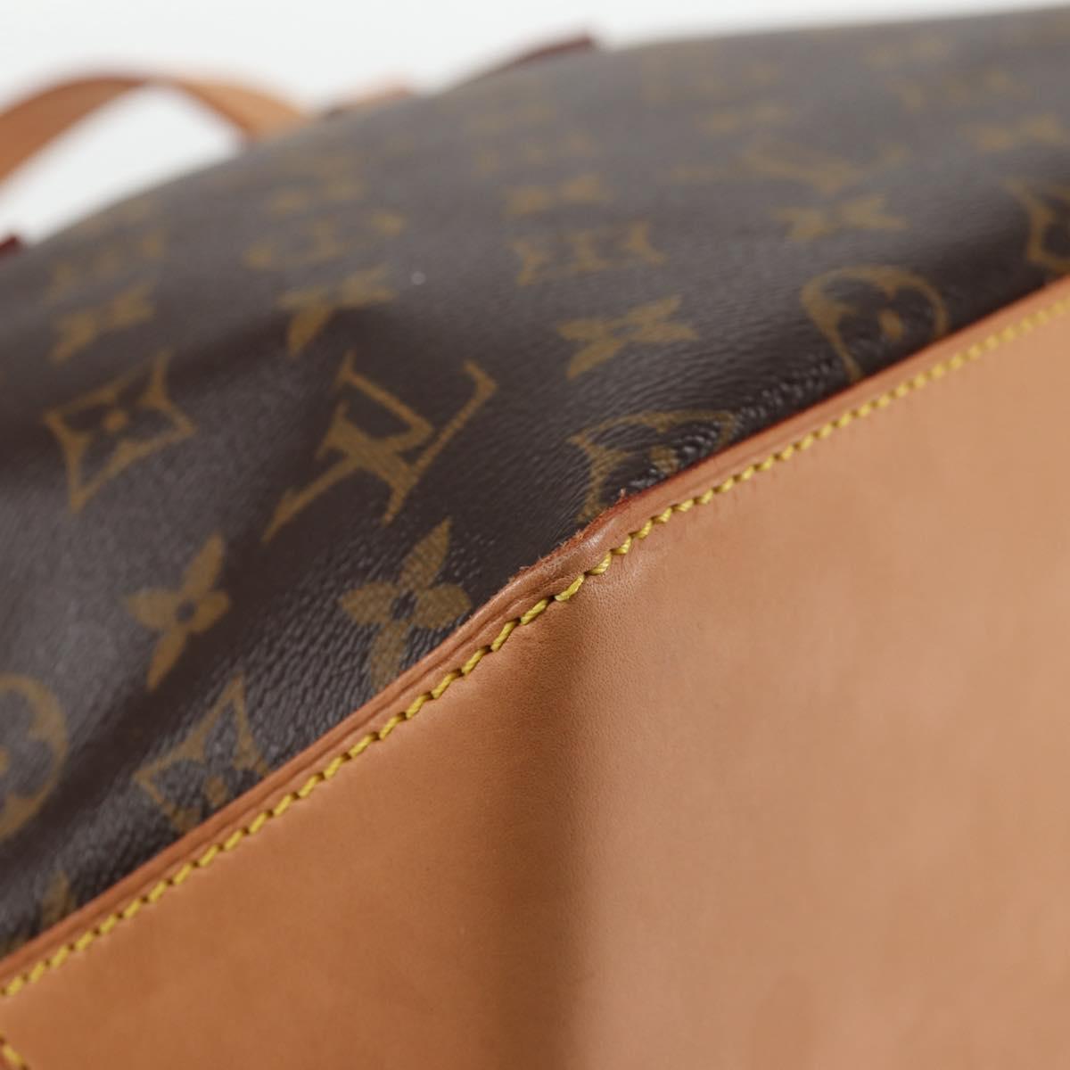 LOUIS VUITTON Monogram Cabas Piano Tote Bag M51148 LV Auth 134963V