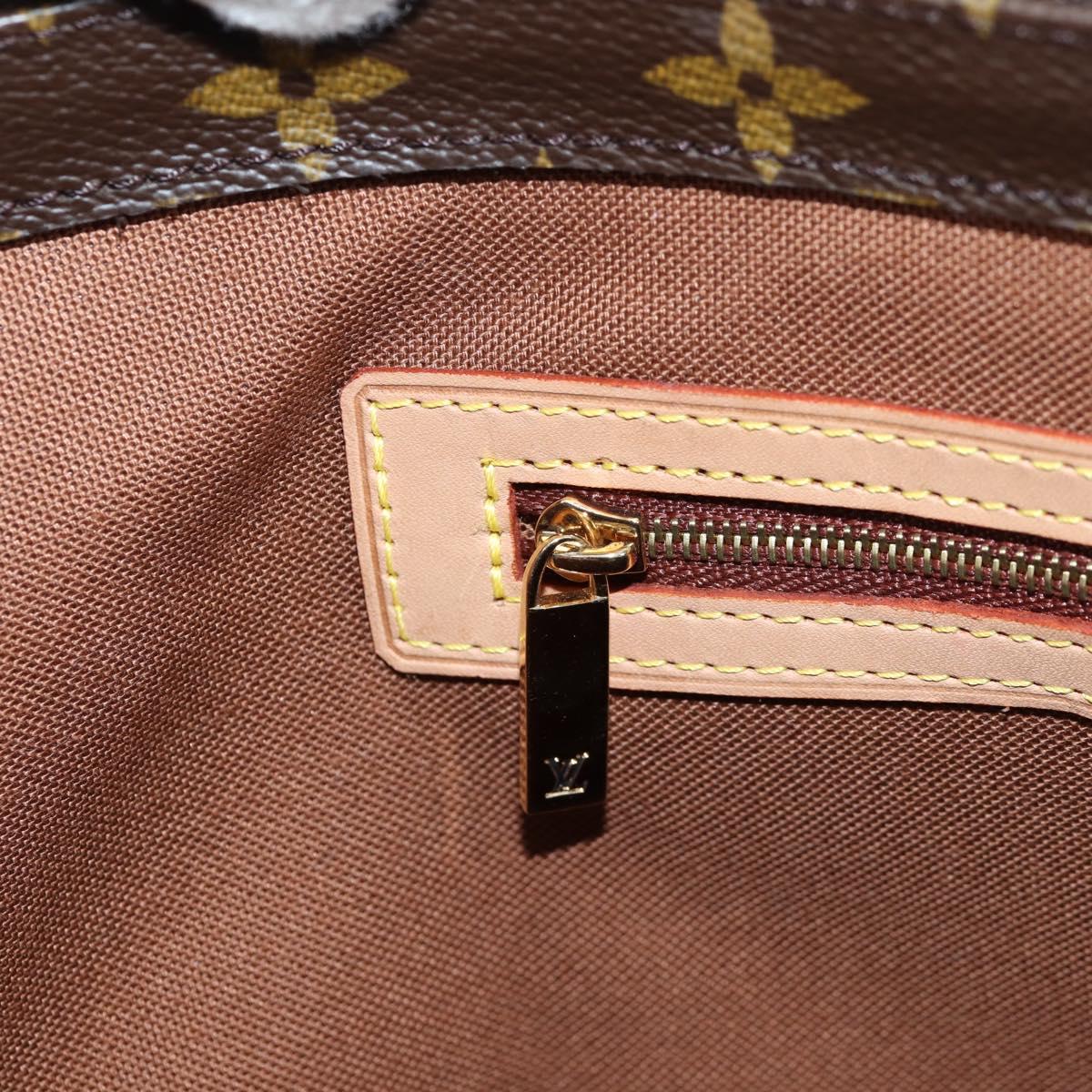 LOUIS VUITTON Monogram Cabas Piano Tote Bag M51148 LV Auth 134963V