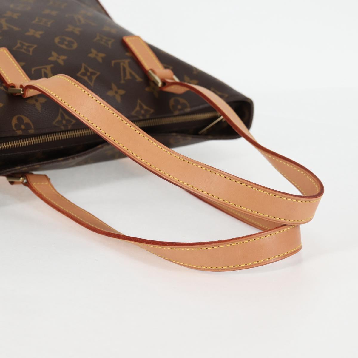 LOUIS VUITTON Monogram Cabas Piano Tote Bag M51148 LV Auth 134963V