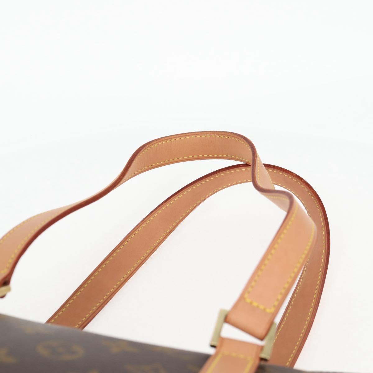 LOUIS VUITTON Monogram Cabas Piano Tote Bag M51148 LV Auth 134963V