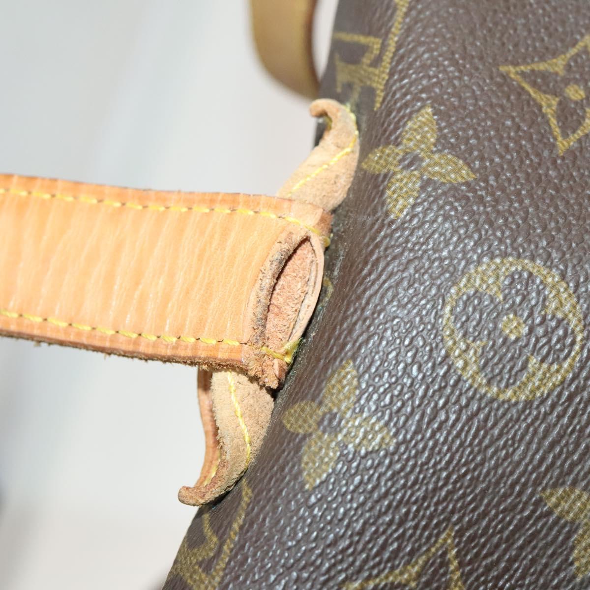 LOUIS VUITTON Monogram Saumur 35 Shoulder Bag M42254 LV Auth 134974