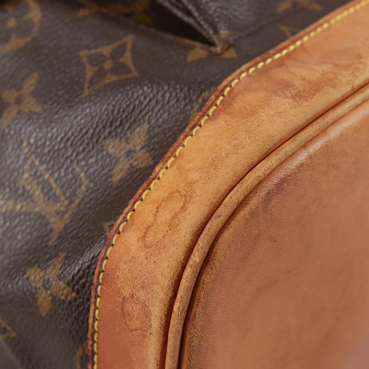 LOUIS VUITTON Monogram Montsouris GM Backpack M51135 LV Auth 135009