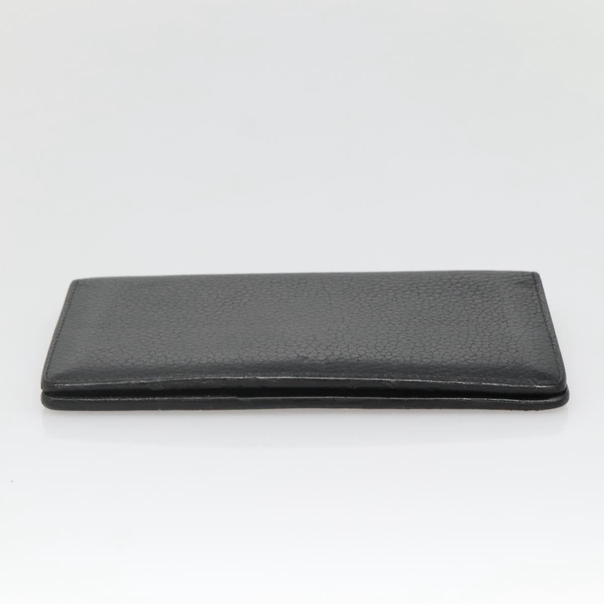LOUIS VUITTON Portefeuille Brazza Wallet Taurillon Leather M58192 LV Auth 135024