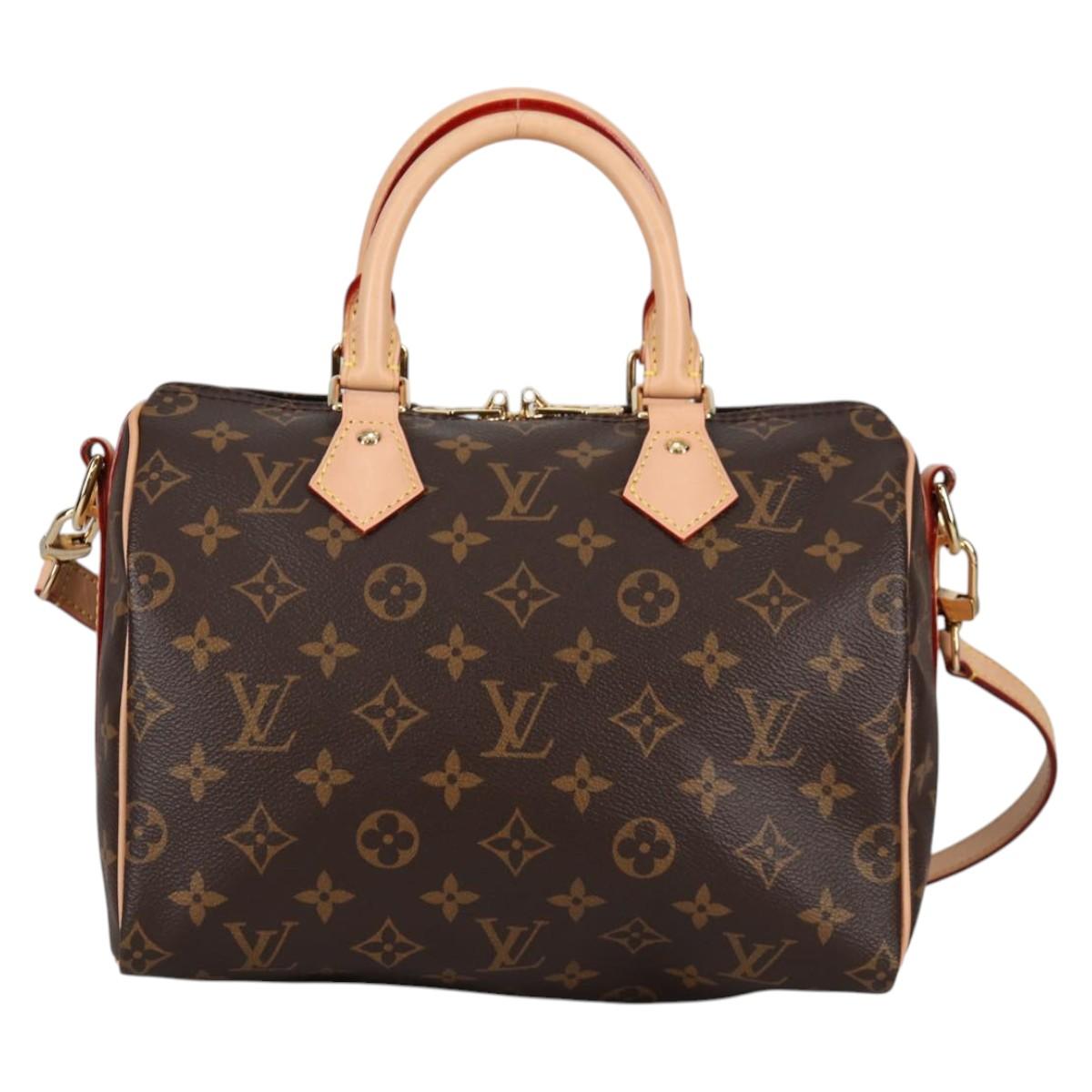 LOUIS VUITTON Monogram Speedy Bandouliere 25 Hand Bag 2way M45948 Auth 135029S