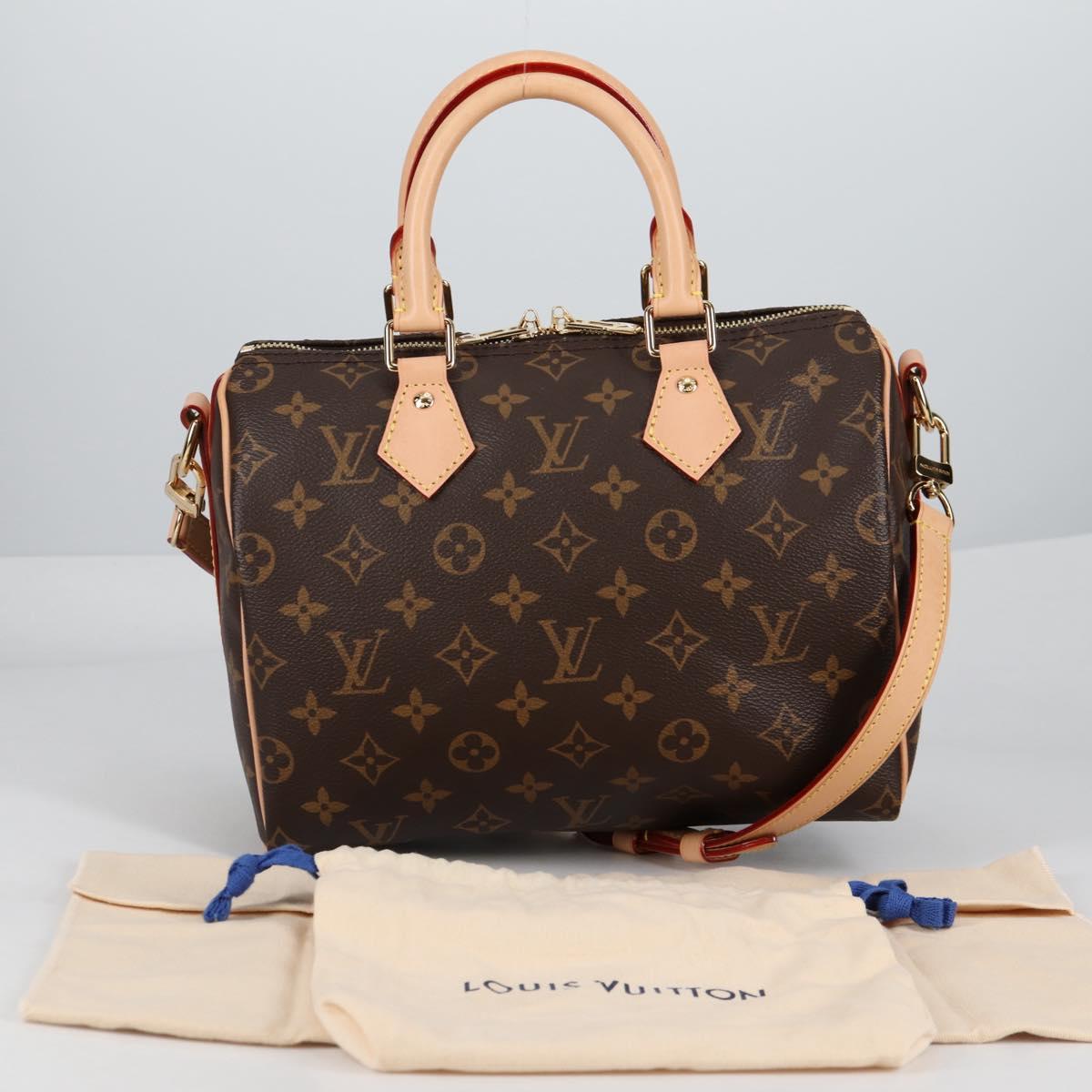 LOUIS VUITTON Monogram Speedy Bandouliere 25 Hand Bag 2way M45948 Auth 135029S