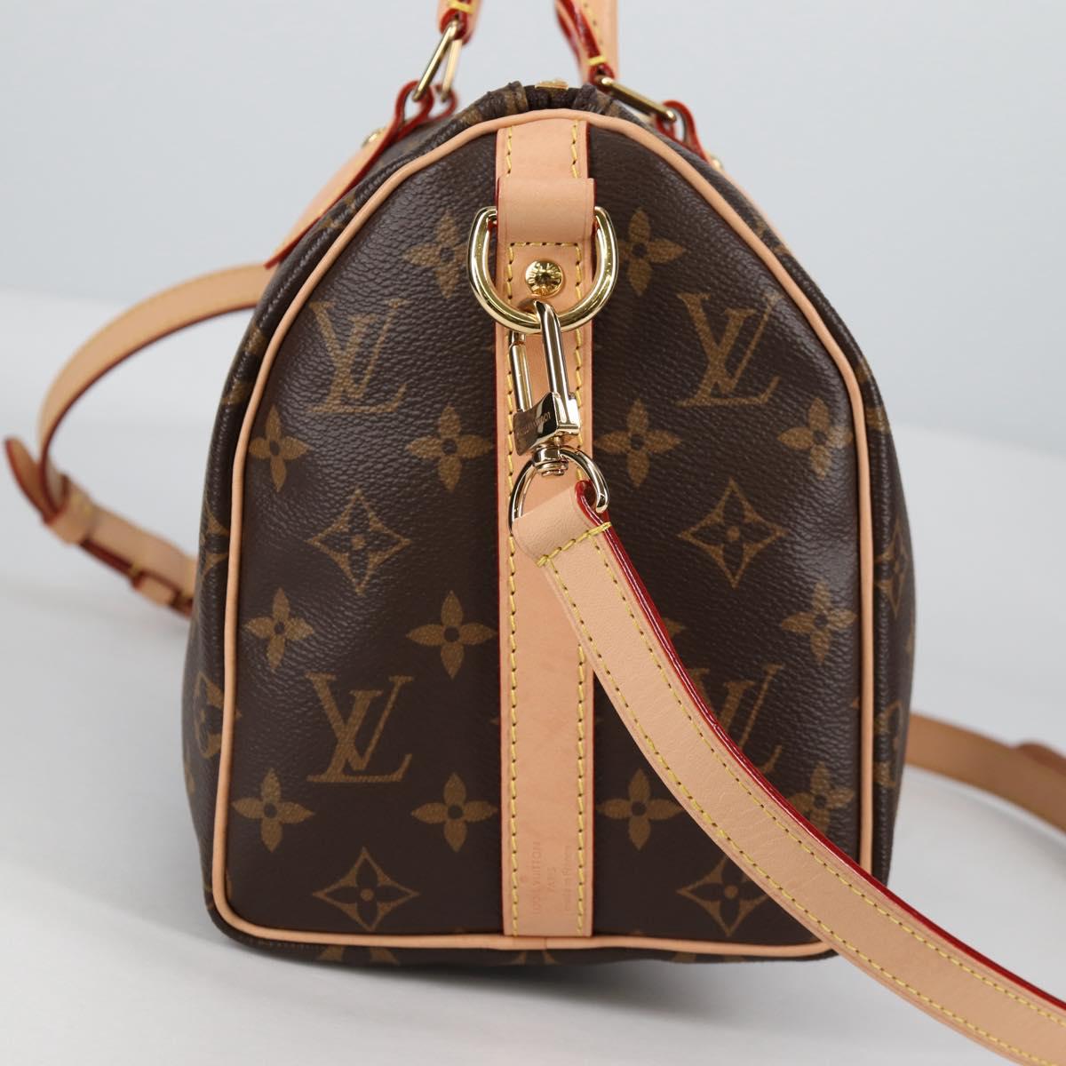 LOUIS VUITTON Monogram Speedy Bandouliere 25 Hand Bag 2way M45948 Auth 135029S