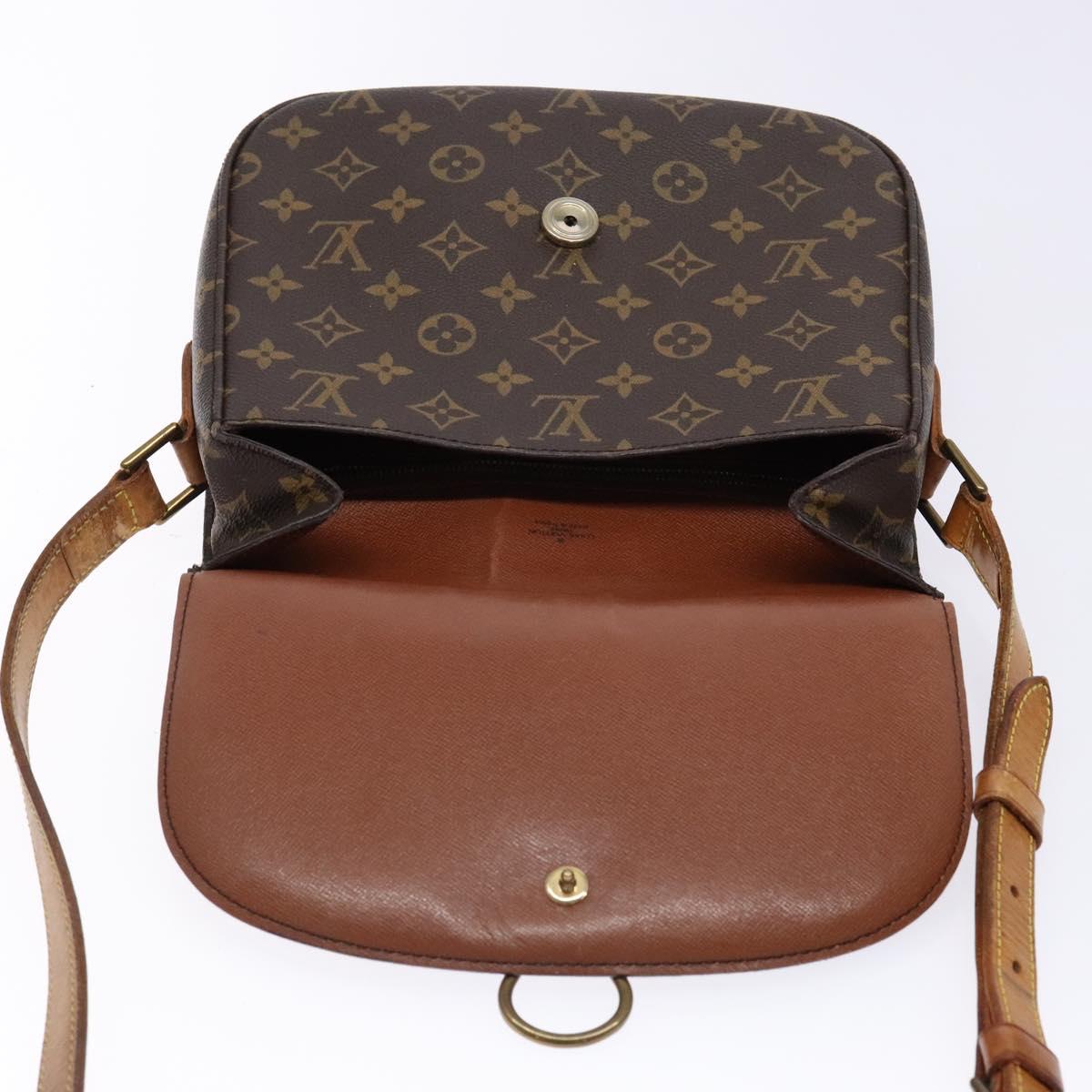 LOUIS VUITTON Monogram Saint Cloud GM Shoulder Bag M51242 LV Auth 135036