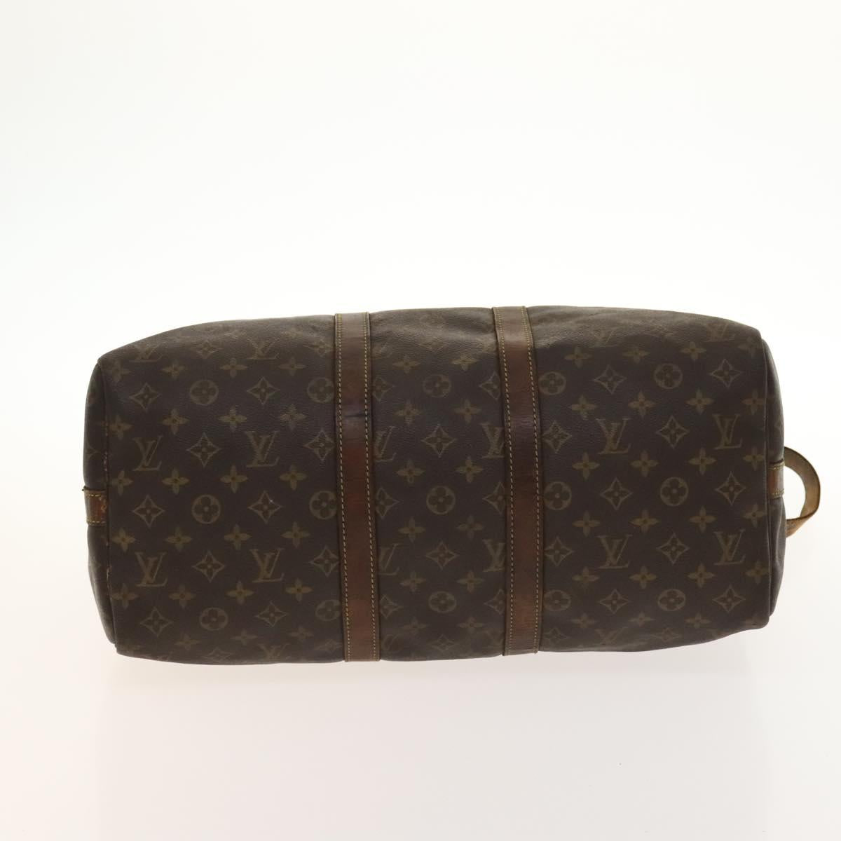 LOUIS VUITTON Monogram Keepall Bandouliere 45 Boston Bag M41418 LV Auth 135040