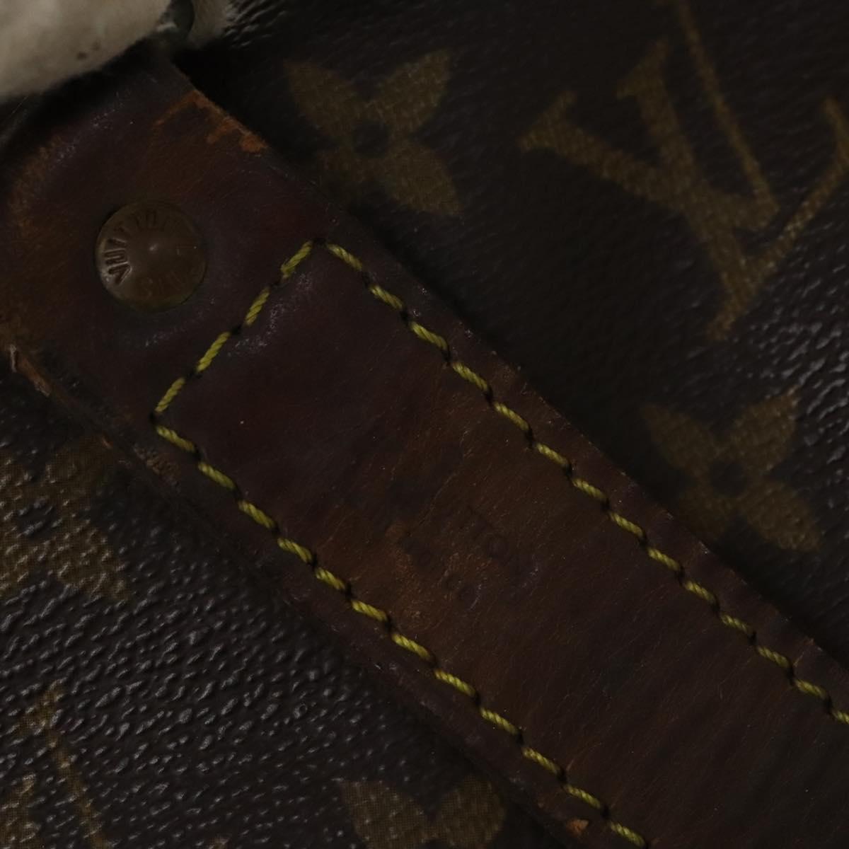 LOUIS VUITTON Monogram Keepall Bandouliere 45 Boston Bag M41418 LV Auth 135040