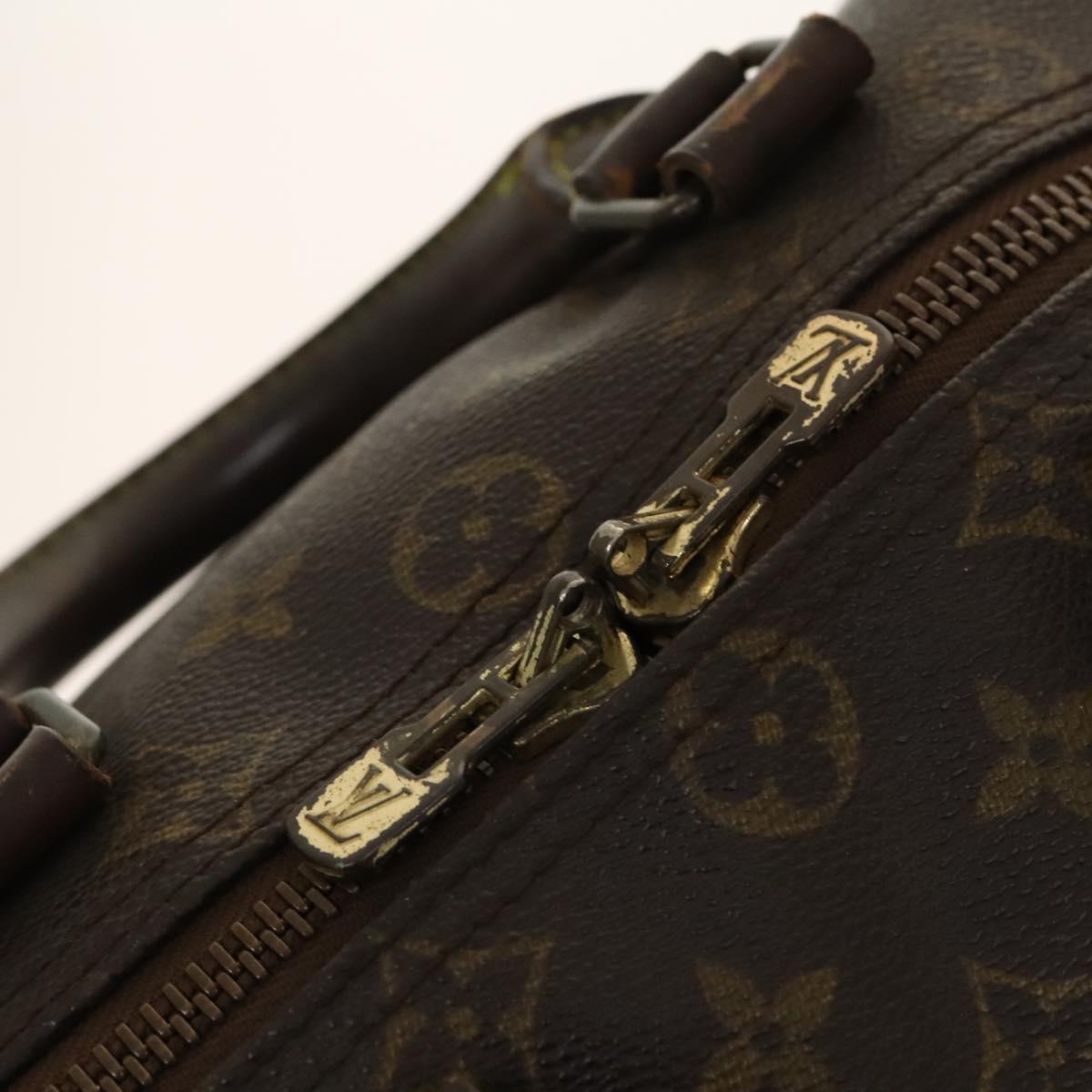 LOUIS VUITTON Monogram Keepall Bandouliere 45 Boston Bag M41418 LV Auth 135040