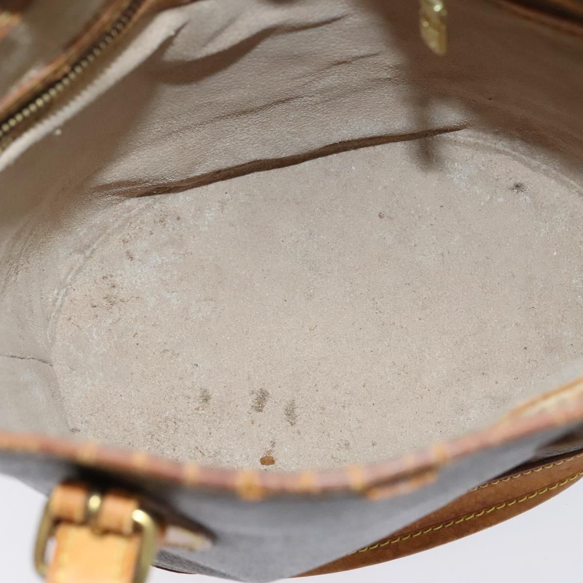 LOUIS VUITTON Monogram Bucket PM Shoulder Bag M42238 LV Auth 135054