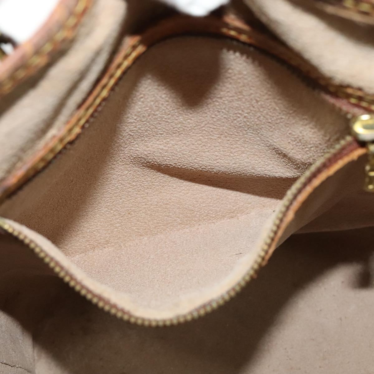 LOUIS VUITTON Monogram Bucket PM Shoulder Bag M42238 LV Auth 135054