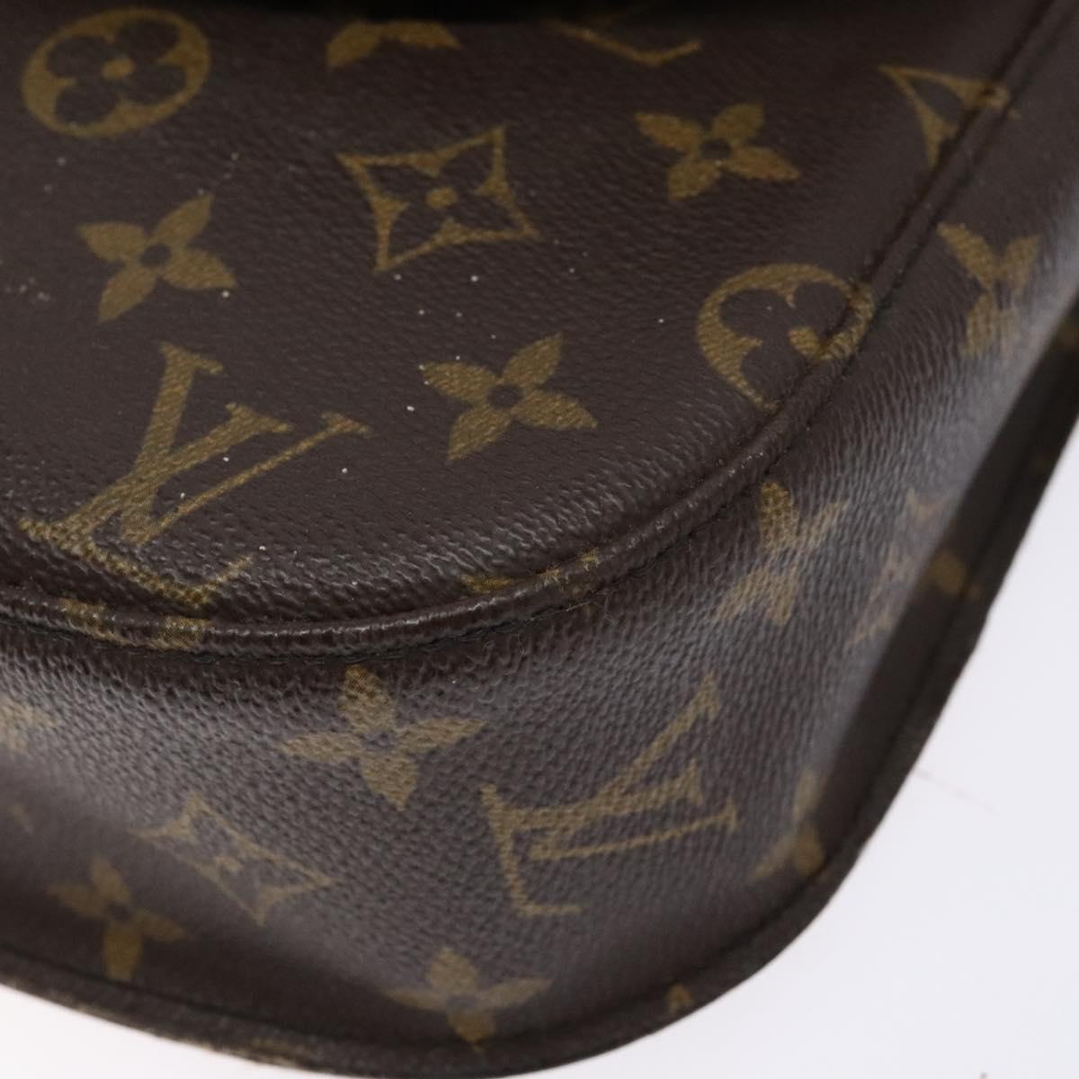 LOUIS VUITTON Monogram Saint Cloud GM Shoulder Bag M51242 LV Auth 135060