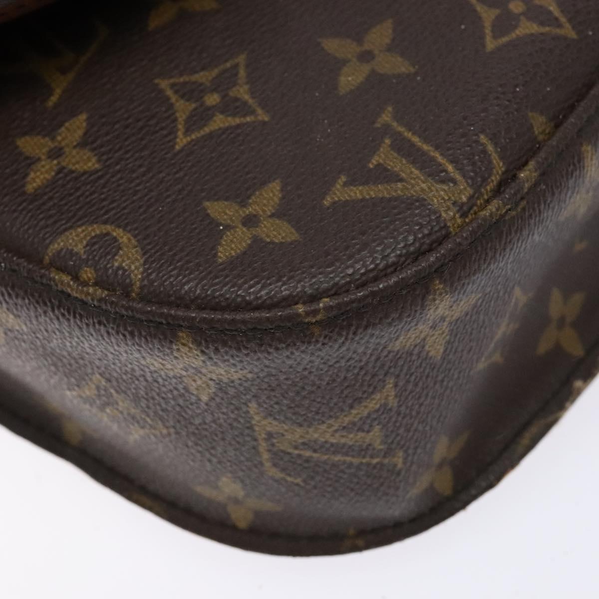LOUIS VUITTON Monogram Saint Cloud GM Shoulder Bag M51242 LV Auth 135060