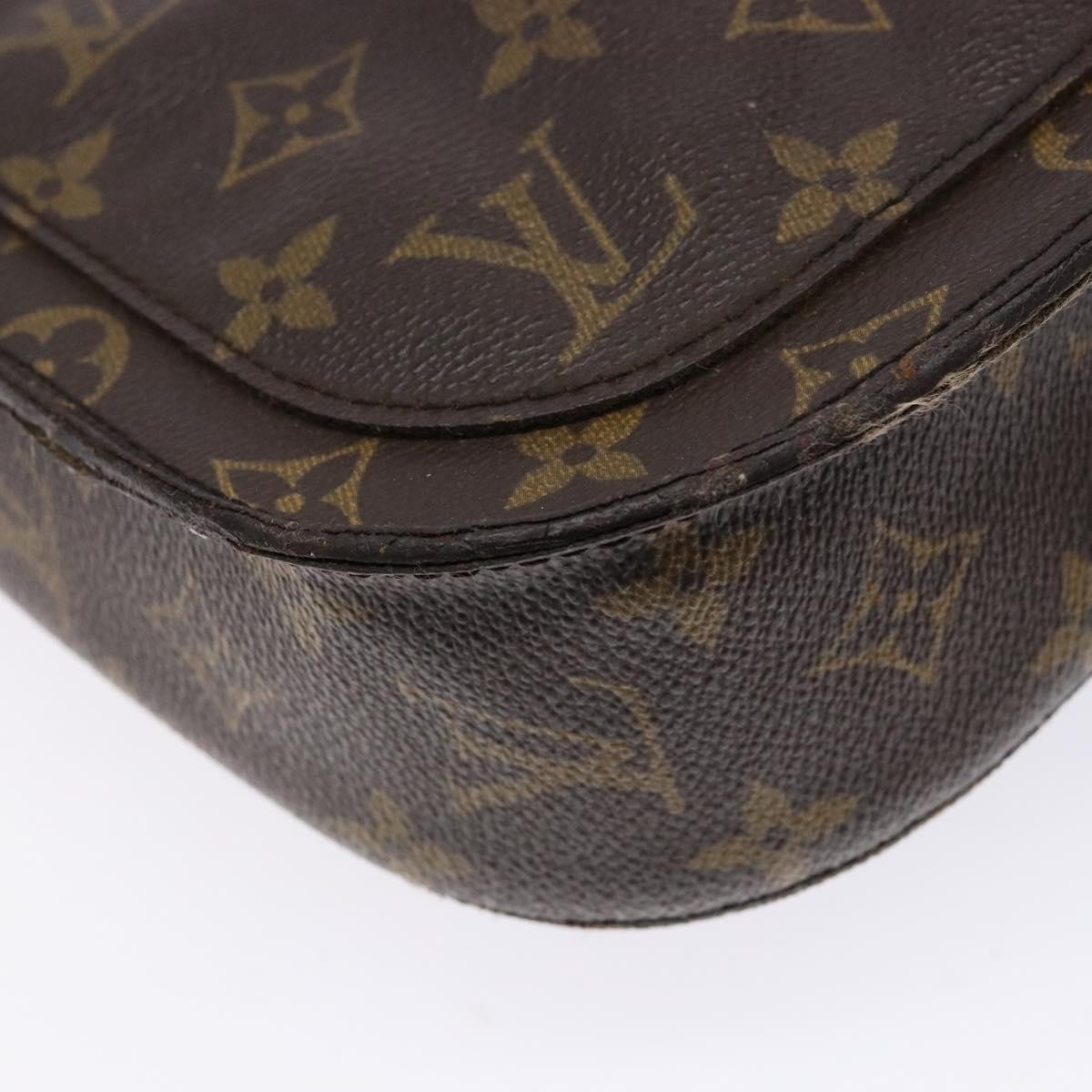 LOUIS VUITTON Monogram Saint Cloud GM Shoulder Bag M51242 LV Auth 135060