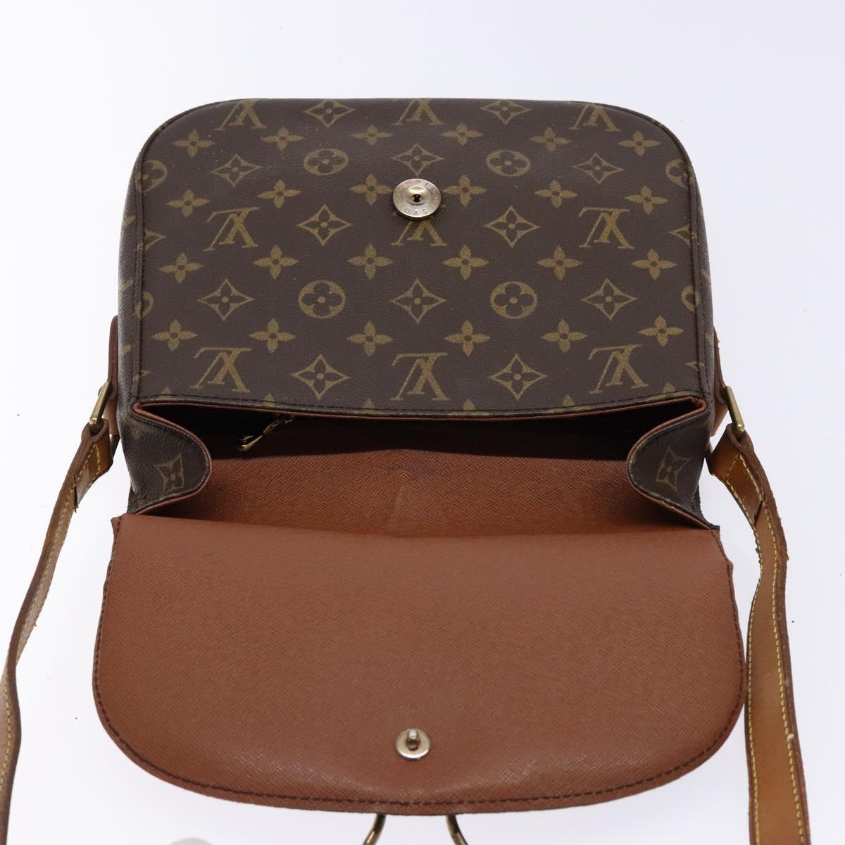 LOUIS VUITTON Monogram Saint Cloud GM Shoulder Bag M51242 LV Auth 135060