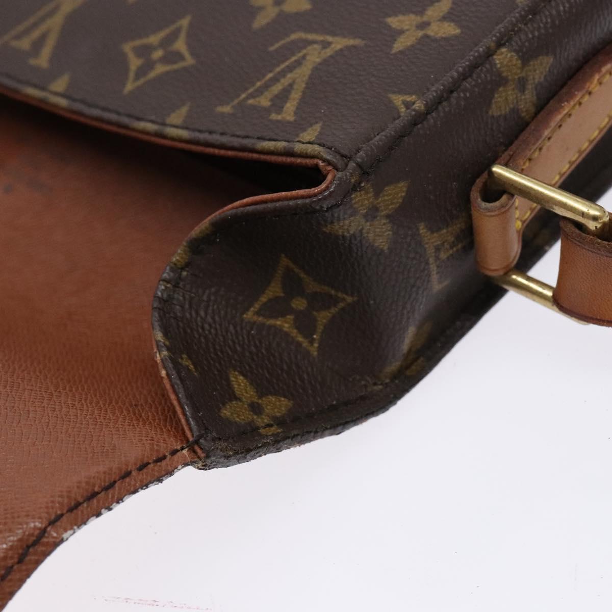 LOUIS VUITTON Monogram Saint Cloud GM Shoulder Bag M51242 LV Auth 135060