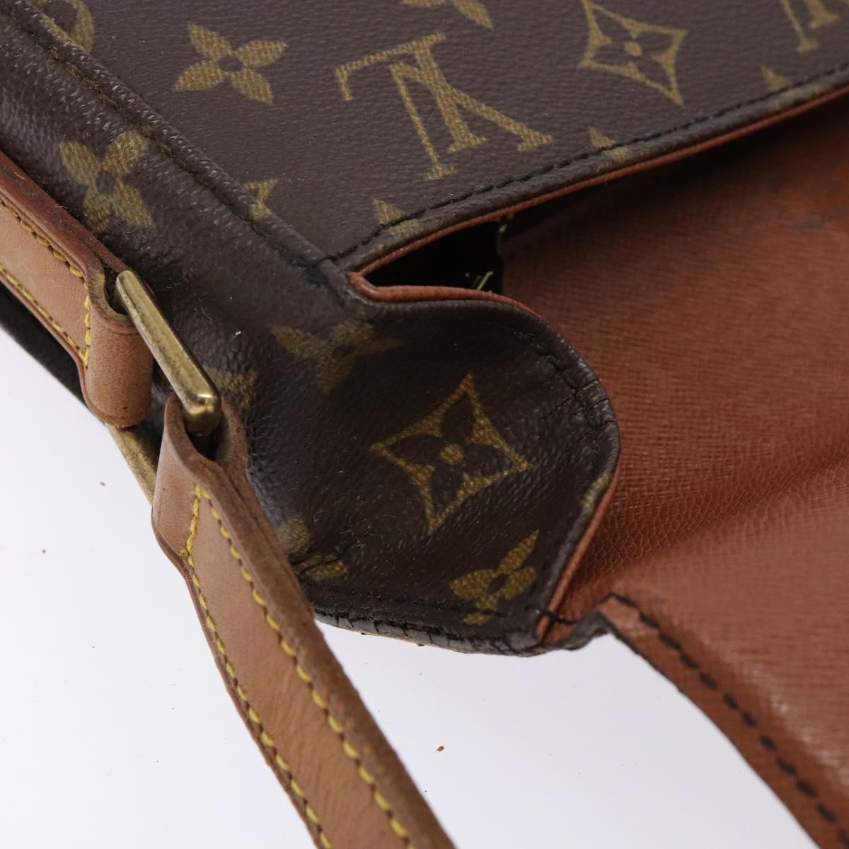 LOUIS VUITTON Monogram Saint Cloud GM Shoulder Bag M51242 LV Auth 135060