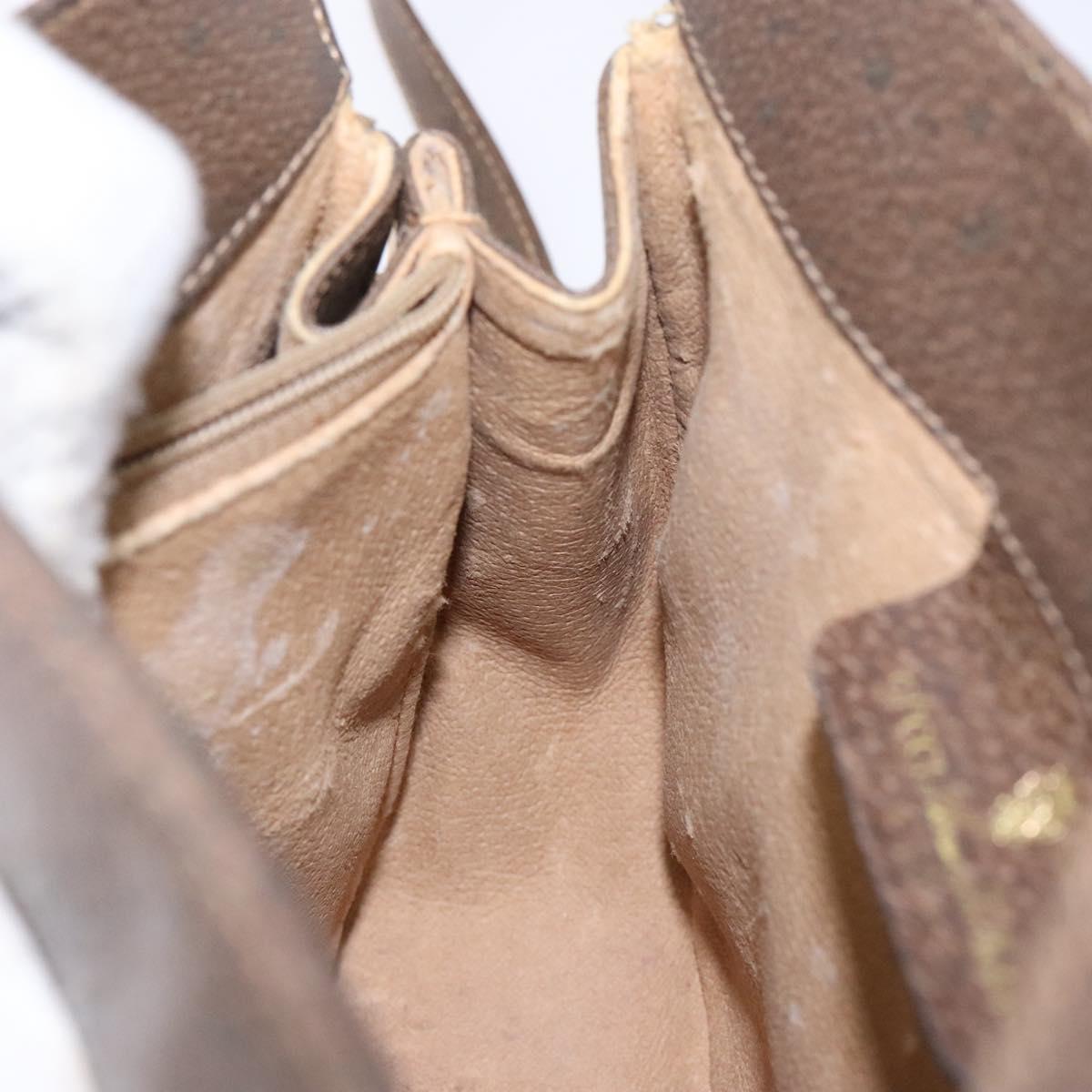 GUCCI GG Supreme Web Sherry Line Shoulder Bag PVC Beige 10 02 024 Auth 135066