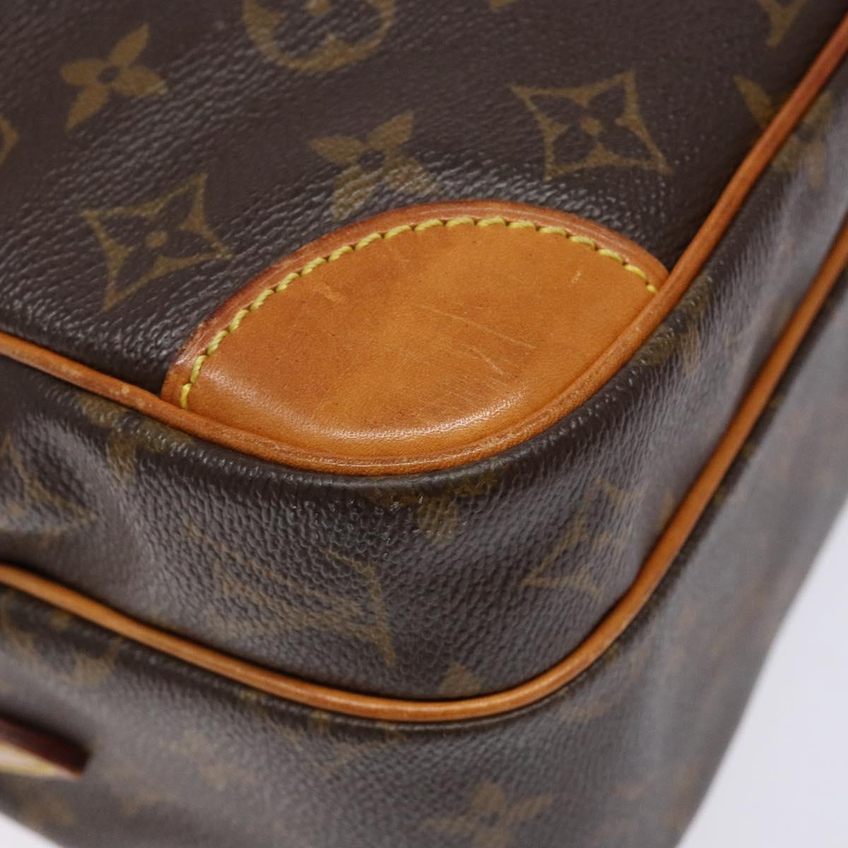 LOUIS VUITTON Monogram Nile Shoulder Bag M45244 LV Auth 135095