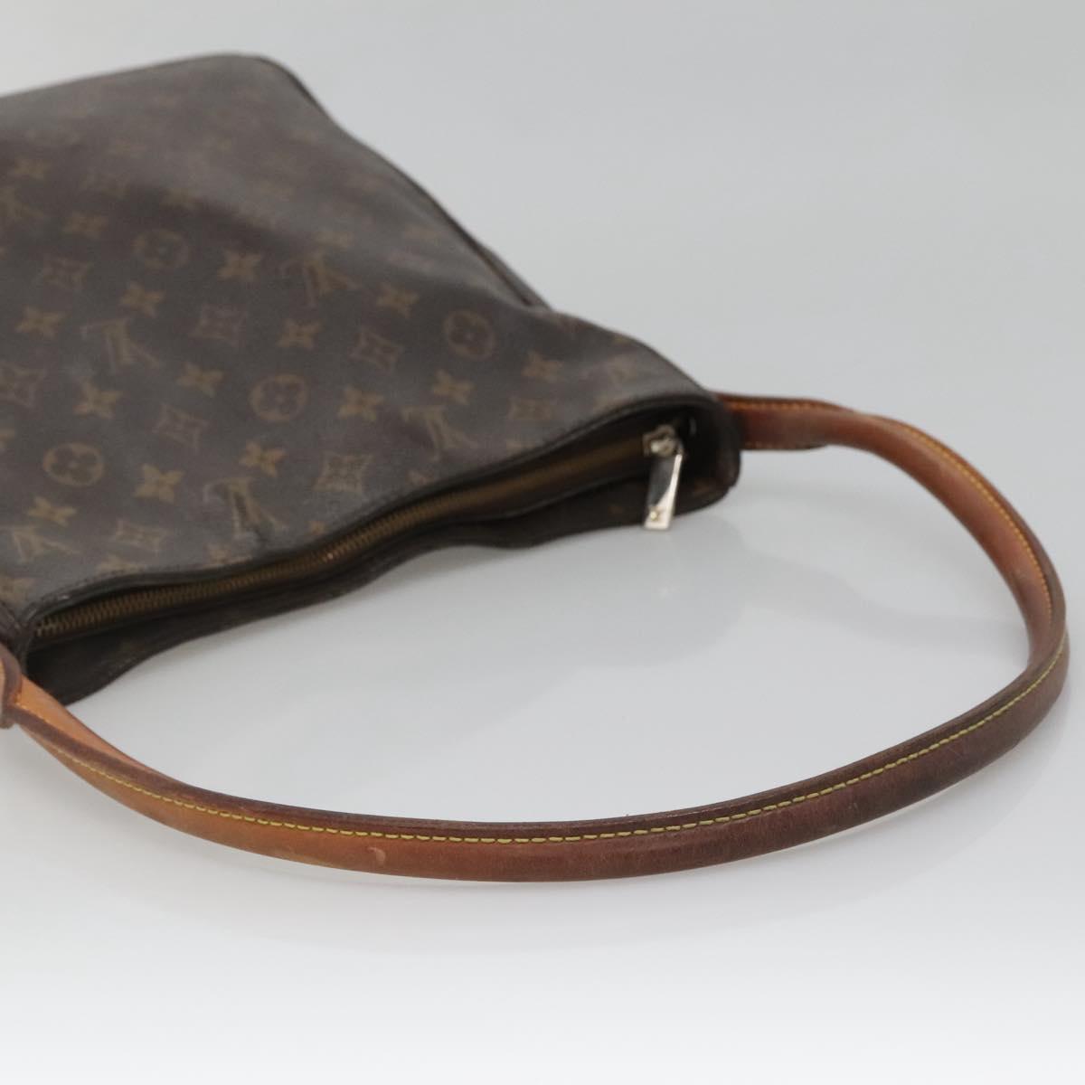LOUIS VUITTON Monogram Looping GM Shoulder Bag M51145 LV Auth 135098