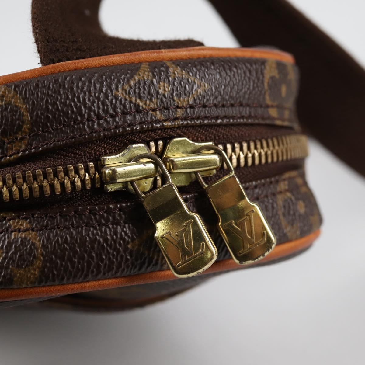 LOUIS VUITTON Monogram Pochette Gange Shoulder Bag M51870 LV Auth 135100A