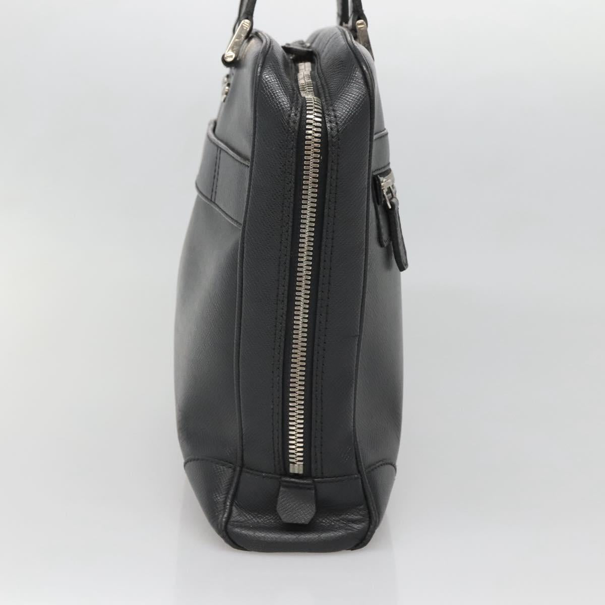 LOUIS VUITTON Taiga Igor Business Bag Boreal M31172 LV Auth 135105