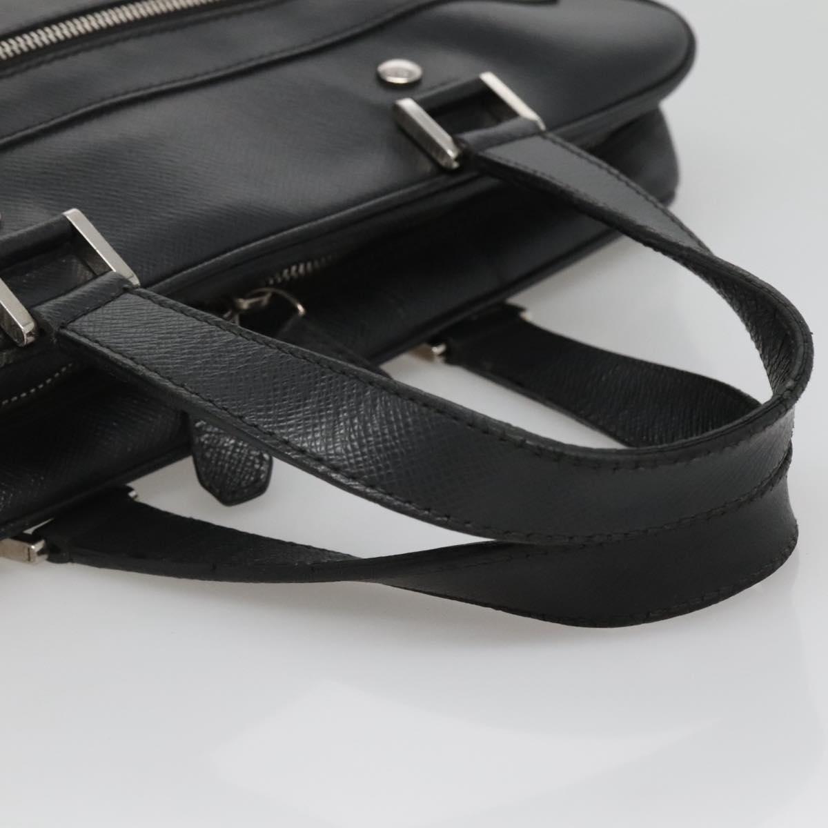 LOUIS VUITTON Taiga Igor Business Bag Boreal M31172 LV Auth 135105