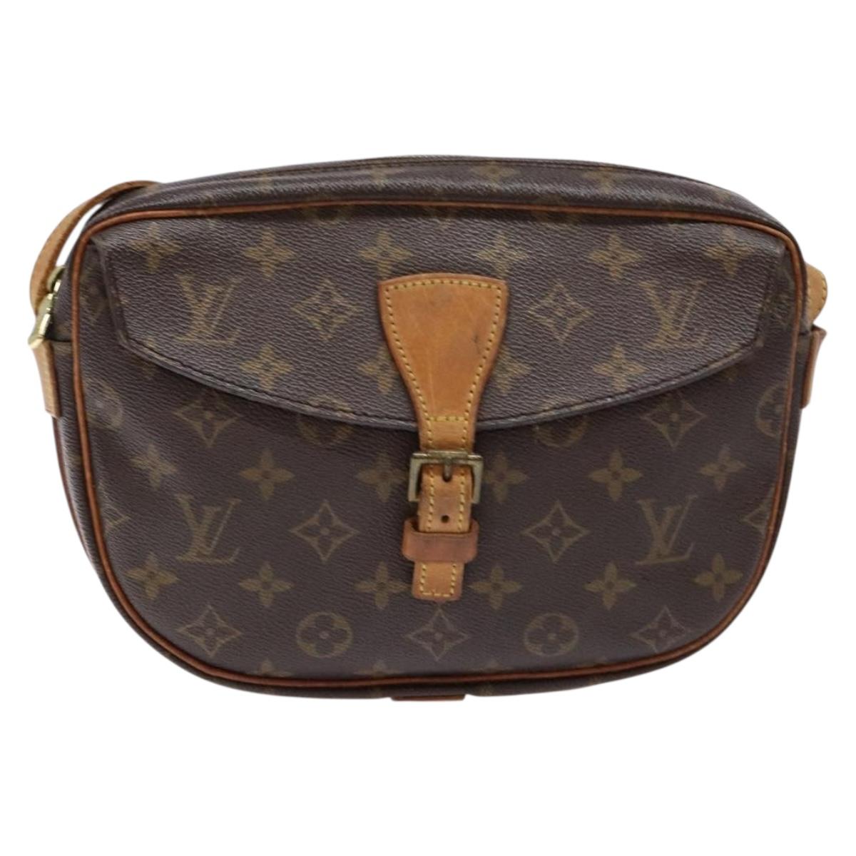 LOUIS VUITTON Monogram Jeune Fille MM Shoulder Bag M51226 LV Auth 135107