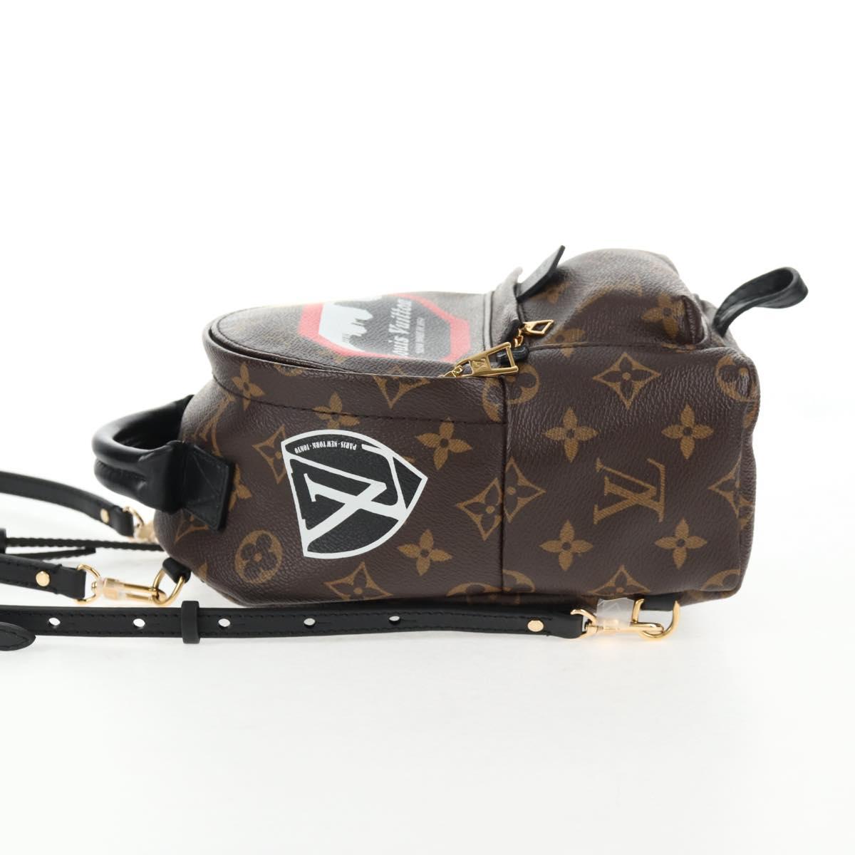 LOUIS VUITTON Monogram World Tour Palm Springs Shoulder Bag M42971 Auth 135119SAM