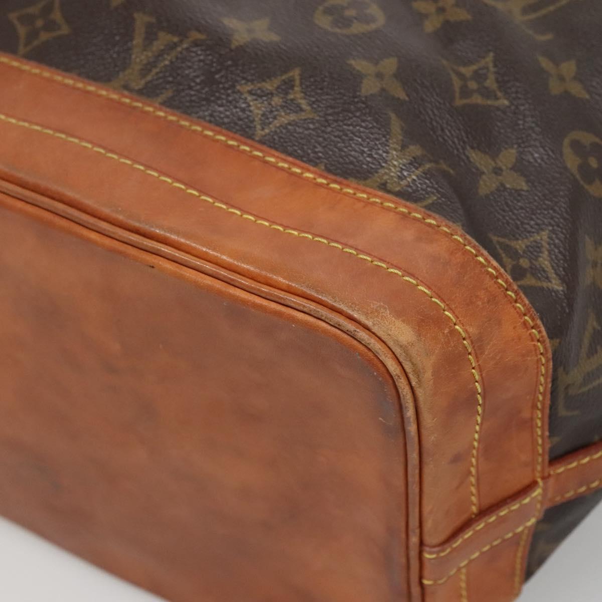 LOUIS VUITTON Monogram Noe Shoulder Bag M42224 LV Auth 135124