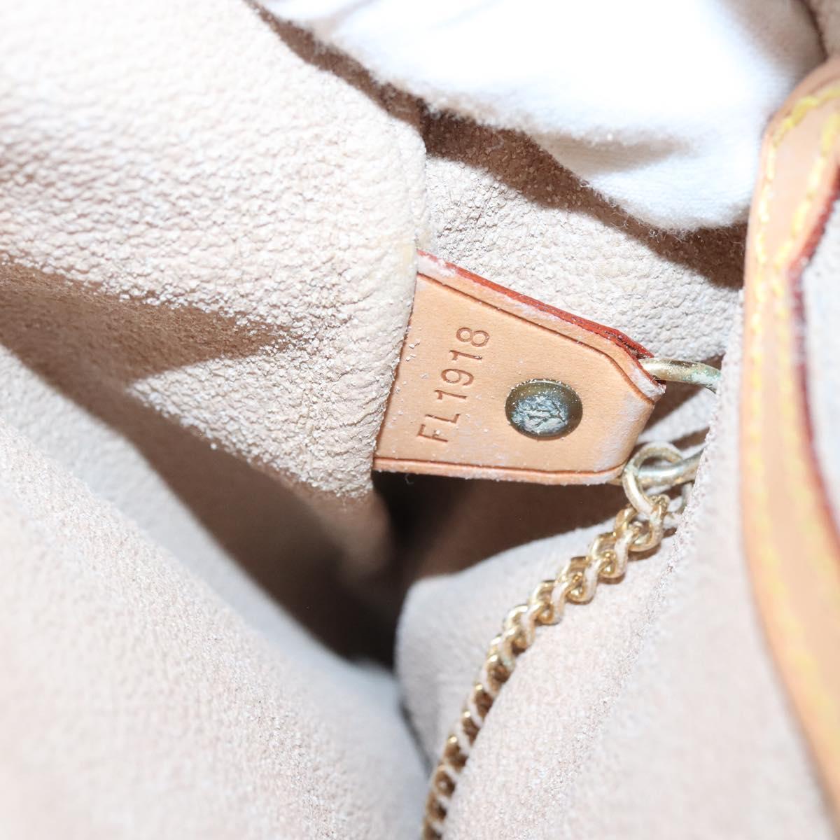 LOUIS VUITTON Monogram Bucket GM Shoulder Bag M42236 LV Auth 135127