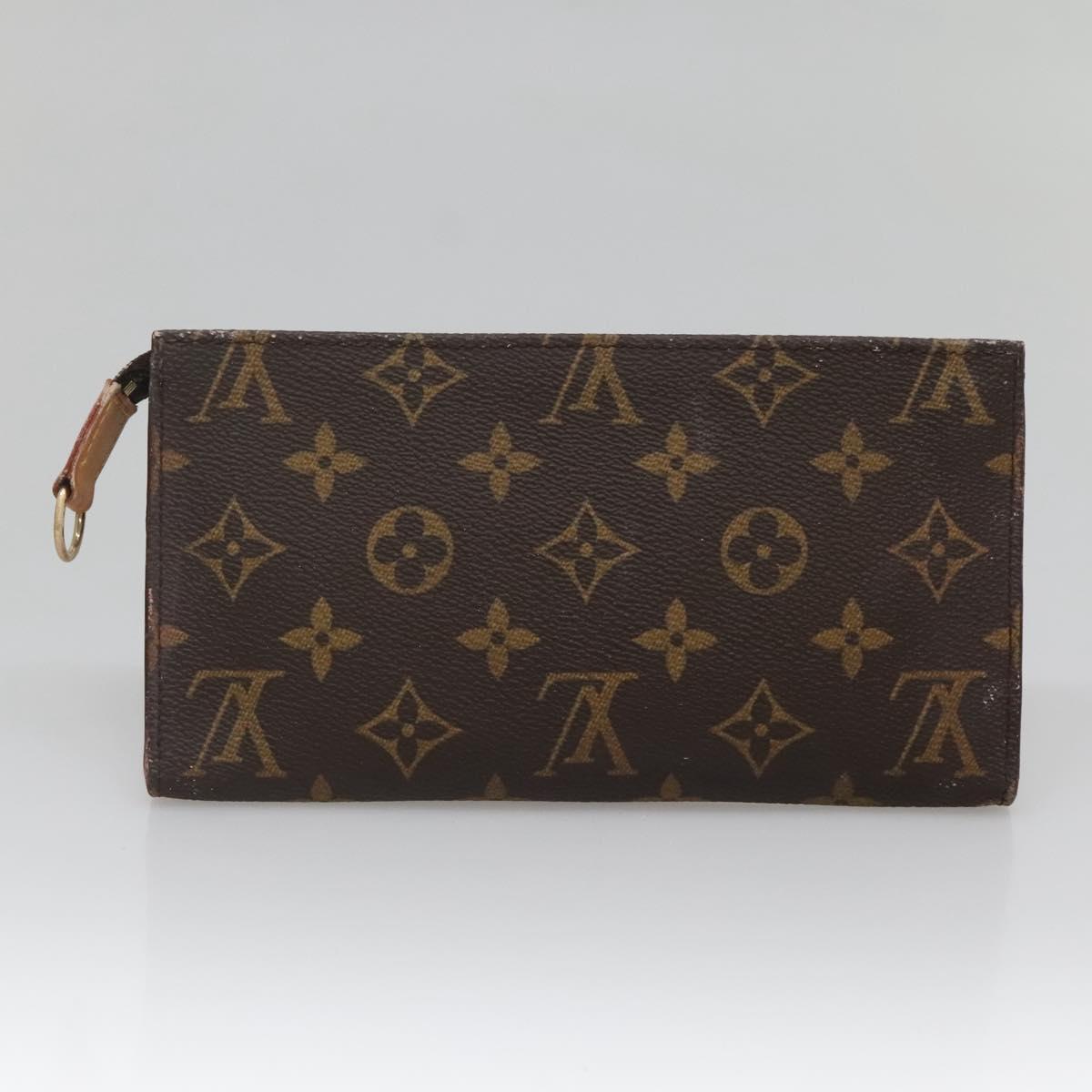 LOUIS VUITTON Monogram Bucket GM Shoulder Bag M42236 LV Auth 135127