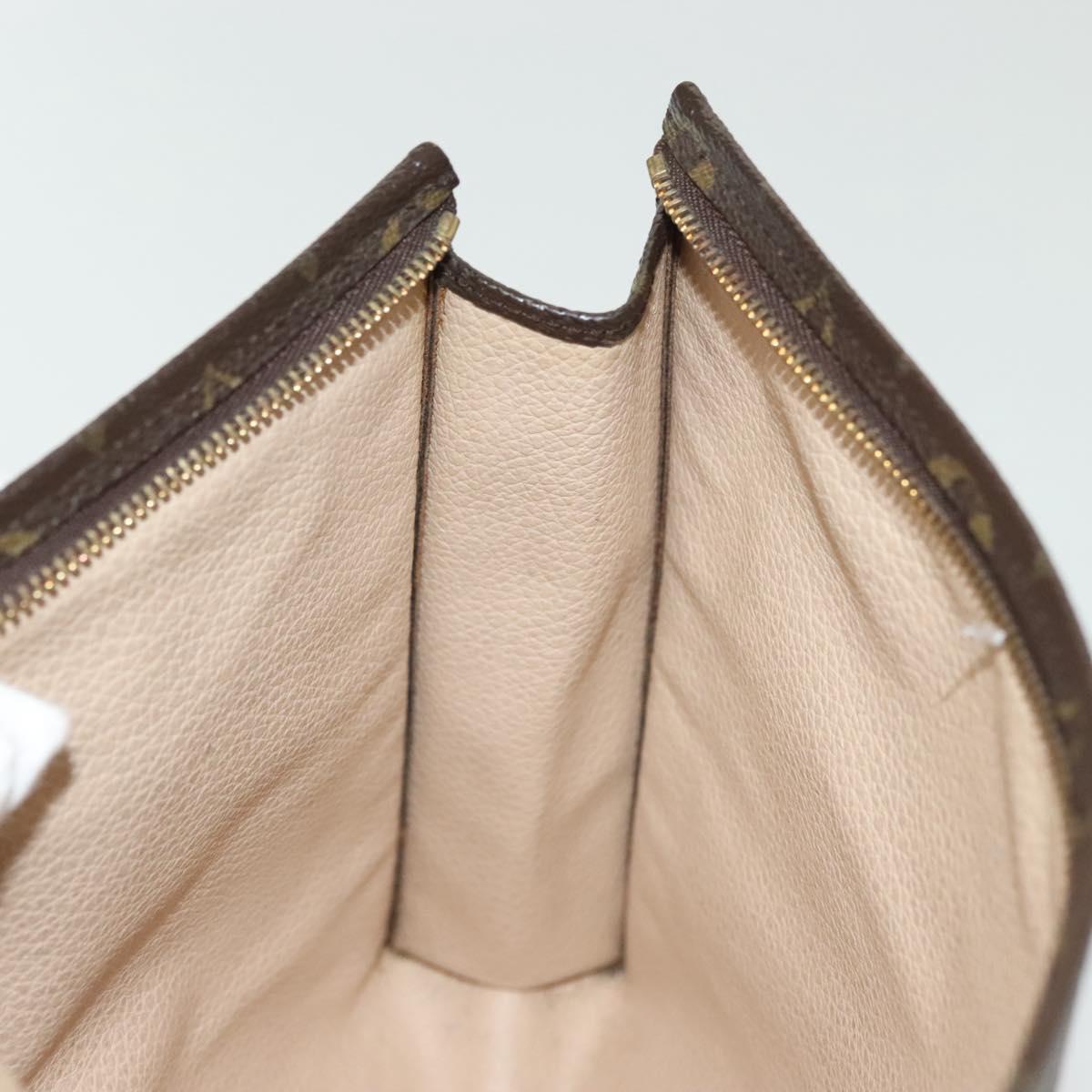 LOUIS VUITTON Monogram Poche Toilette 26 Pouch M47542 LV Auth 135138