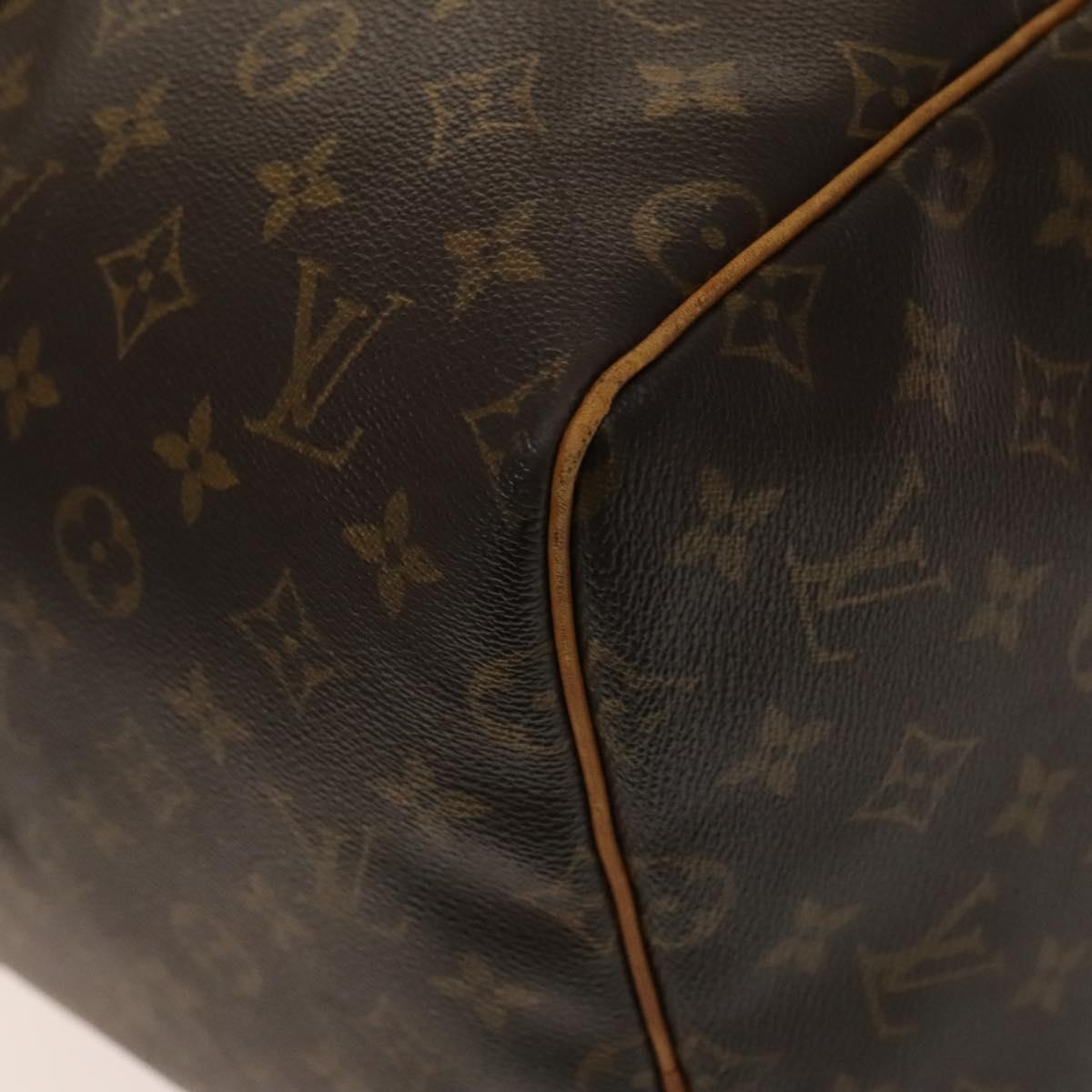 LOUIS VUITTON Monogram Keepall 55 Boston Bag M41424 LV Auth 135146