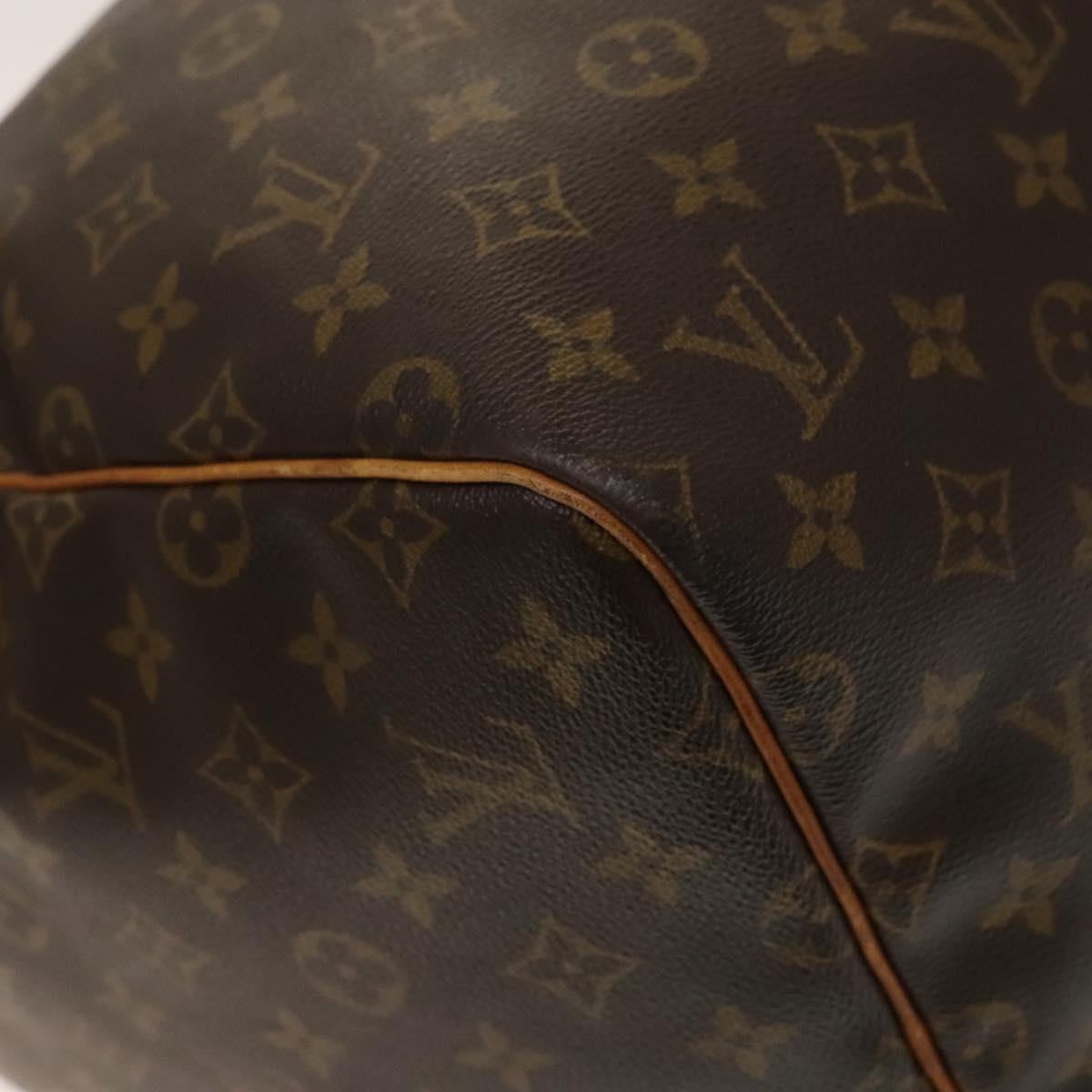 LOUIS VUITTON Monogram Keepall 55 Boston Bag M41424 LV Auth 135146