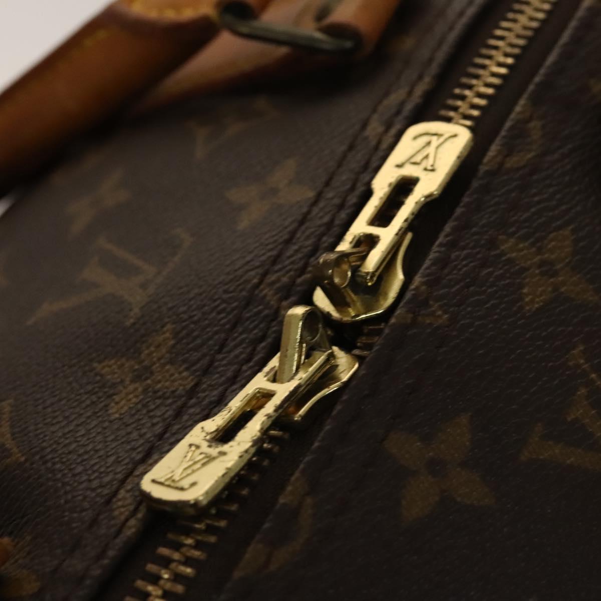LOUIS VUITTON Monogram Keepall 55 Boston Bag M41424 LV Auth 135146