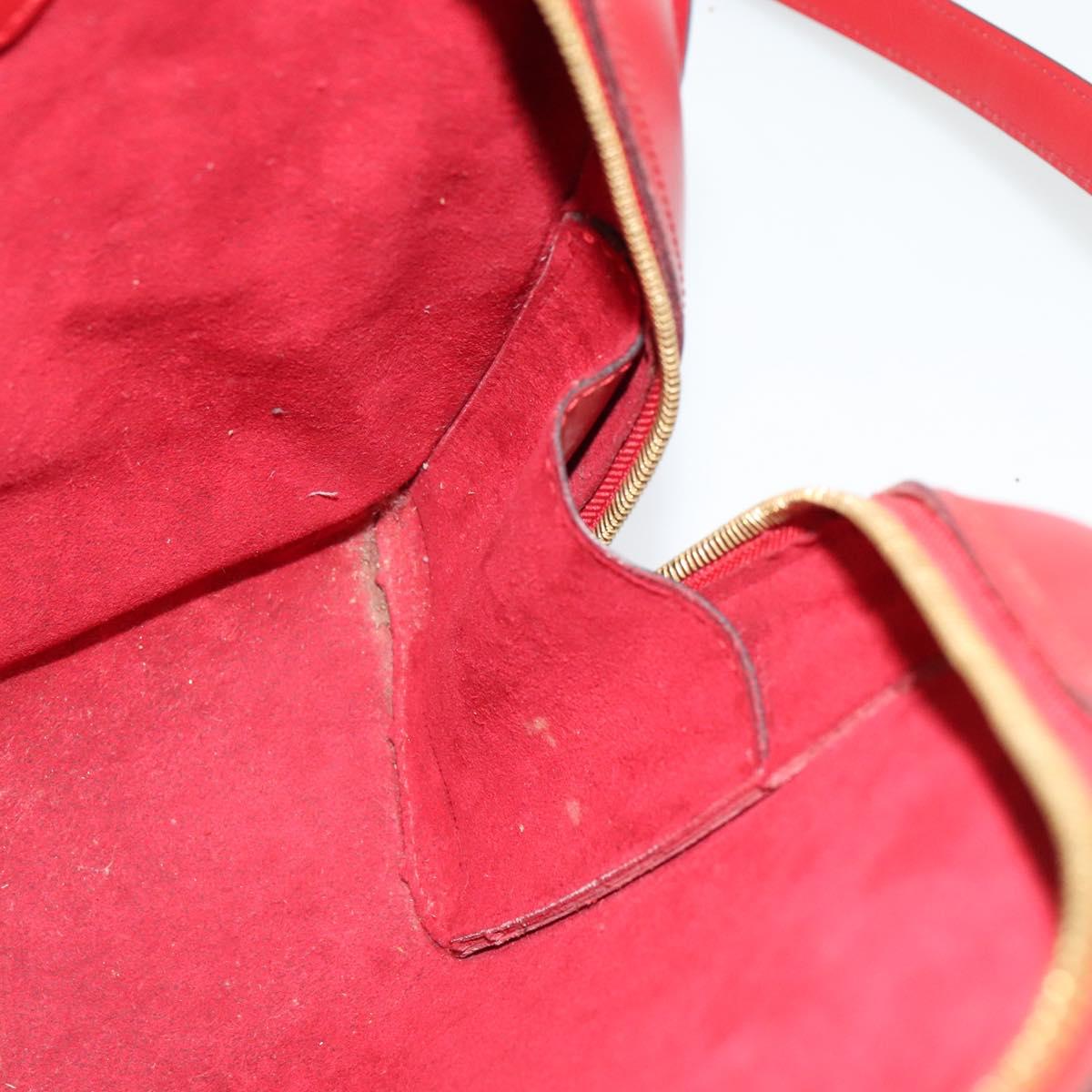 LOUIS VUITTON Epi Mabillon Backpack Castilian Red M52237 LV Auth 135157