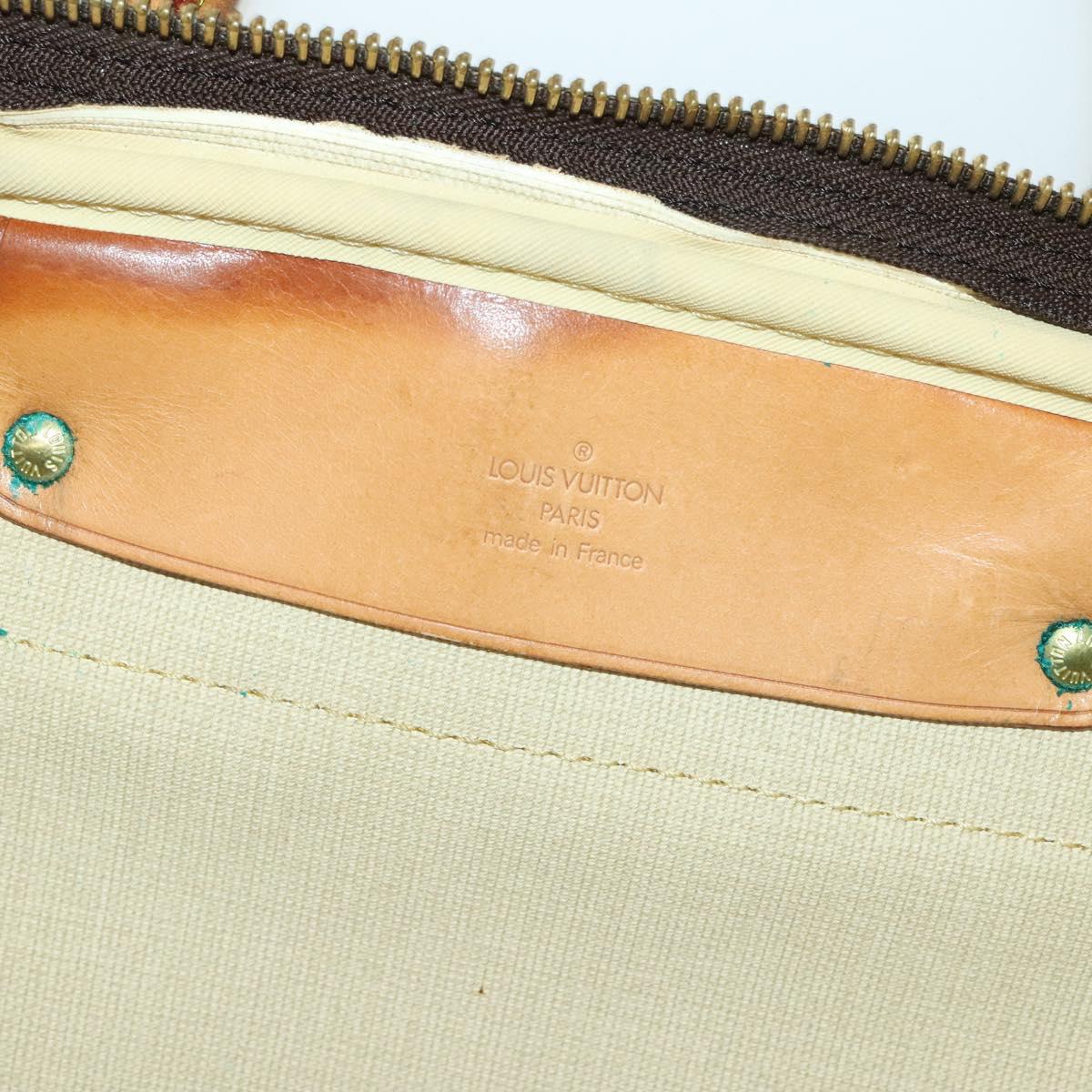 LOUIS VUITTON Monogram Alize de Poche Boston Bag 2way M41392 LV Auth 135159