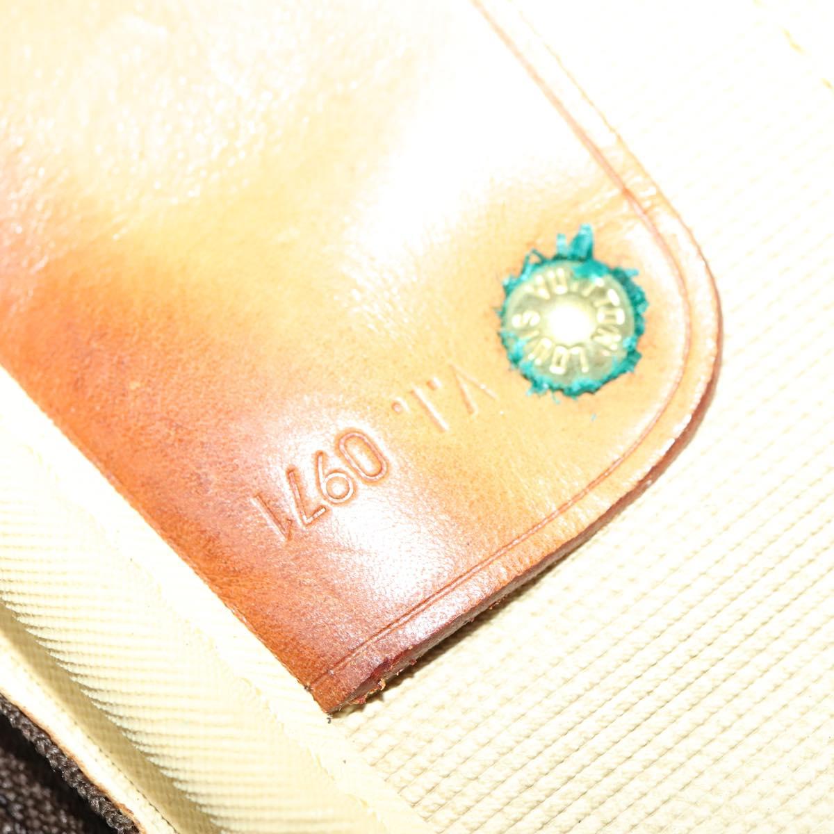 LOUIS VUITTON Monogram Alize de Poche Boston Bag 2way M41392 LV Auth 135159