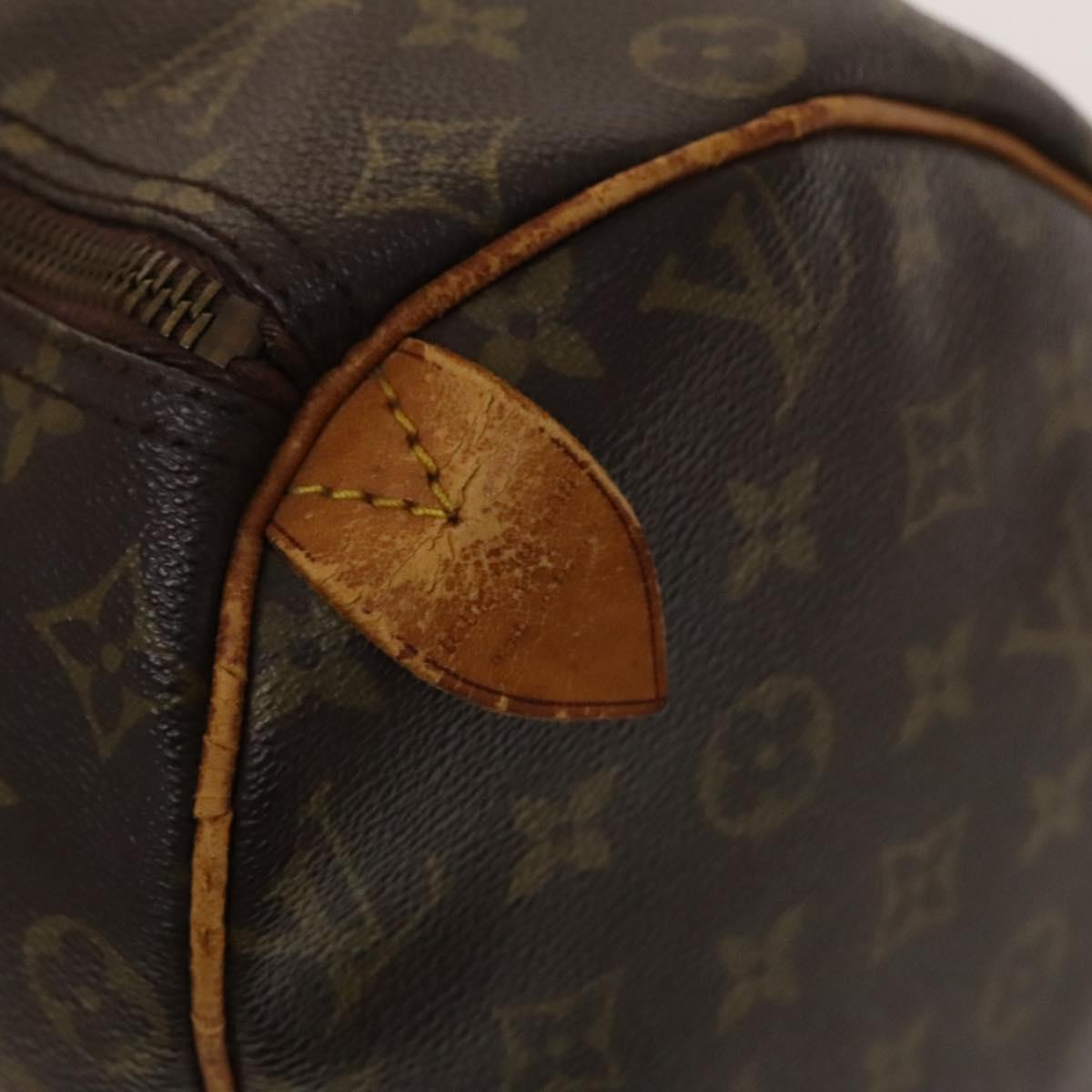LOUIS VUITTON Monogram Speedy 40 Hand Bag M41522 LV Auth 135173