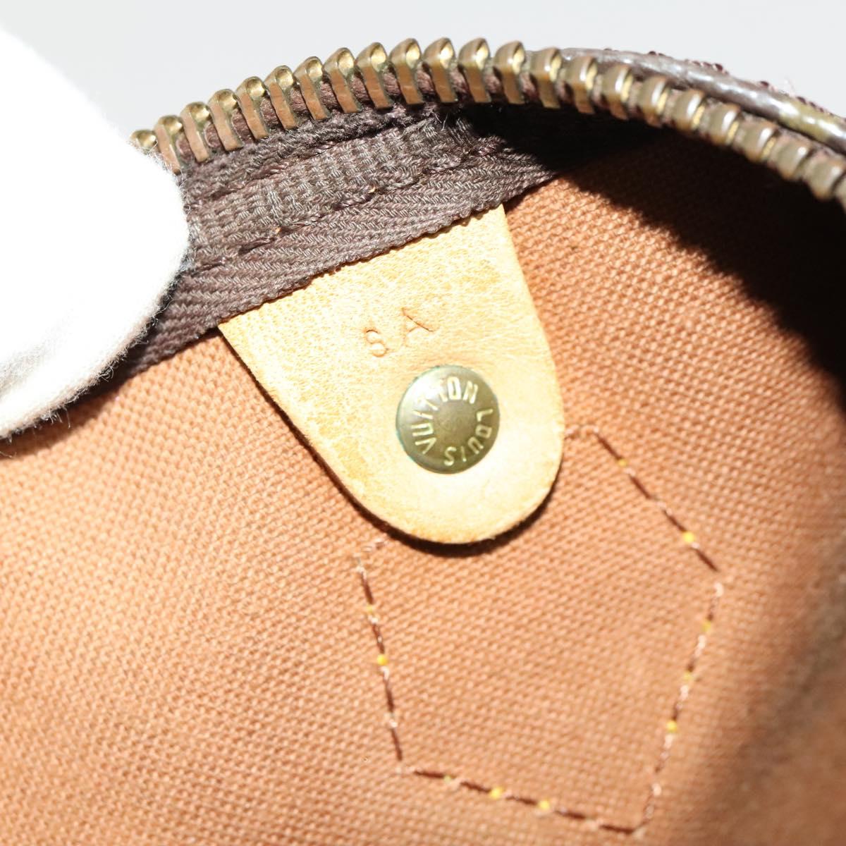 LOUIS VUITTON Monogram Speedy 40 Hand Bag M41522 LV Auth 135173