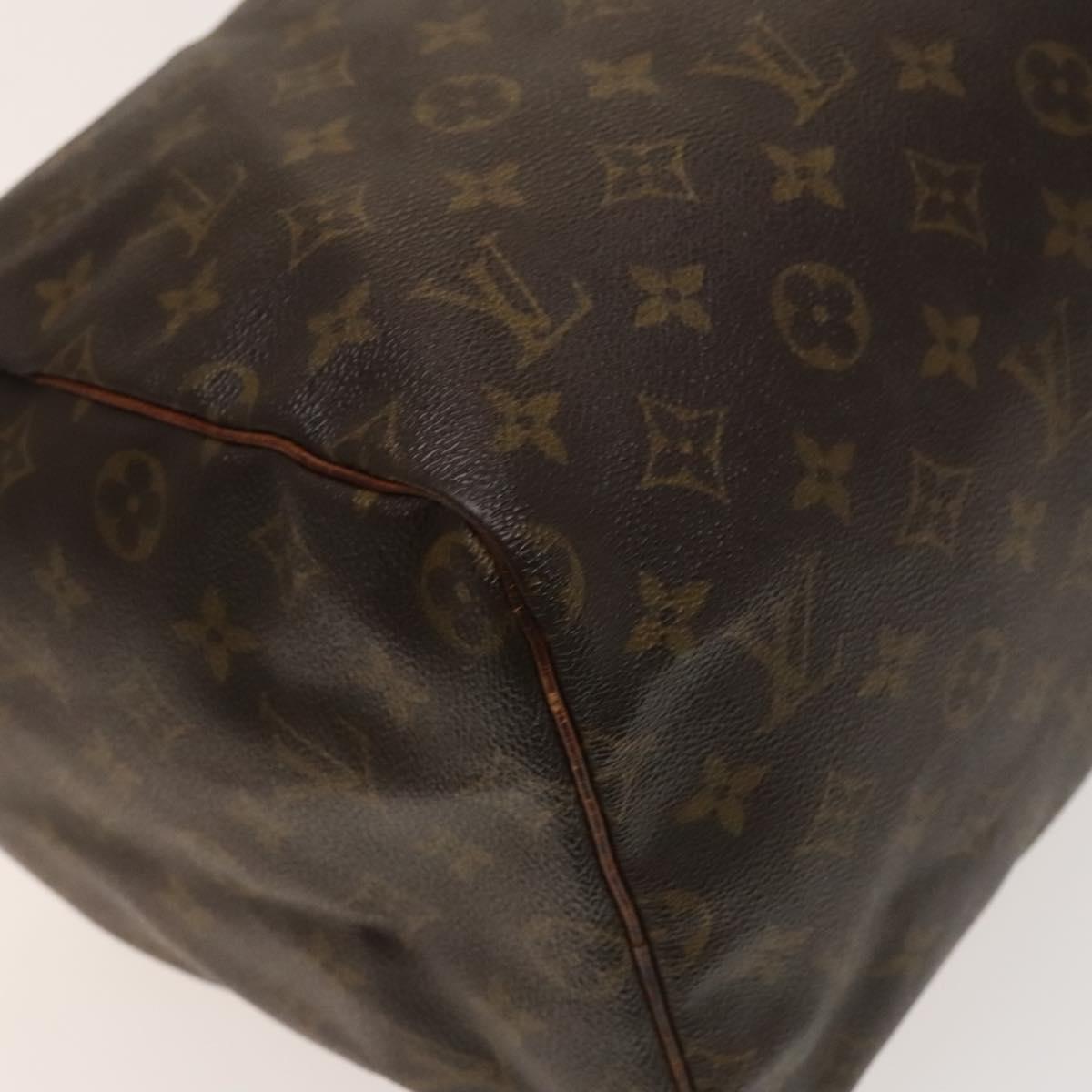 LOUIS VUITTON Monogram Speedy 40 Hand Bag M41522 LV Auth 135202